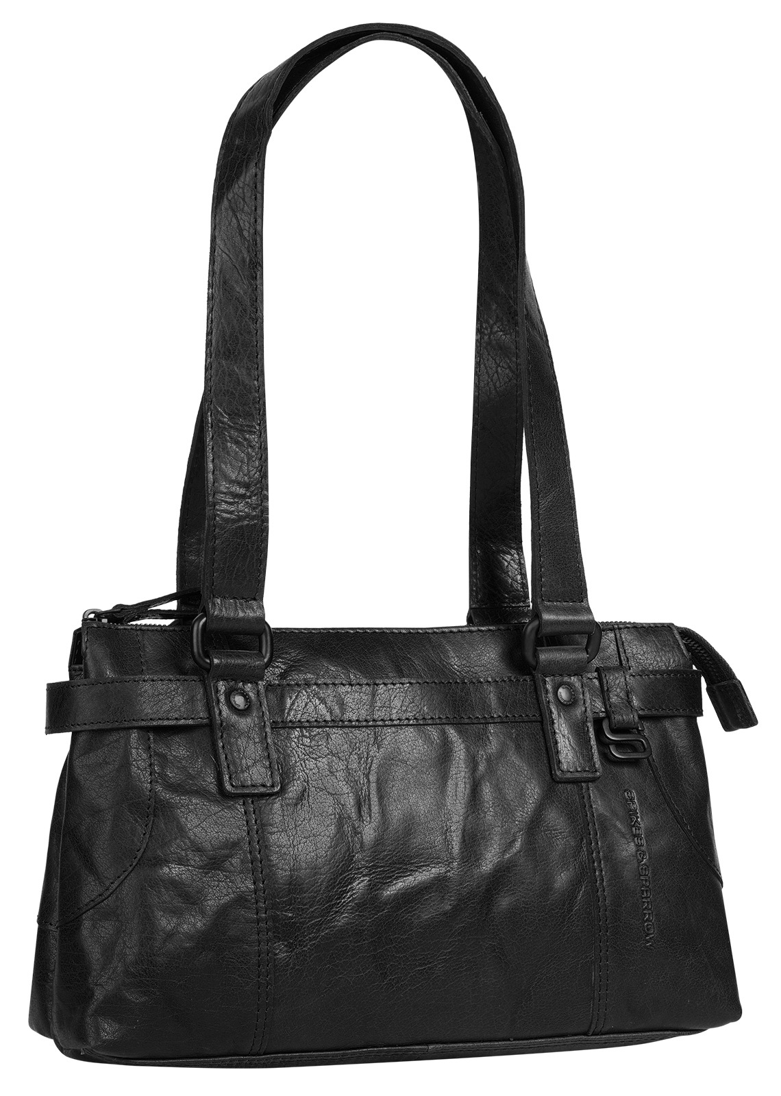Spikes & Sparrow Henkeltasche, echt Leder