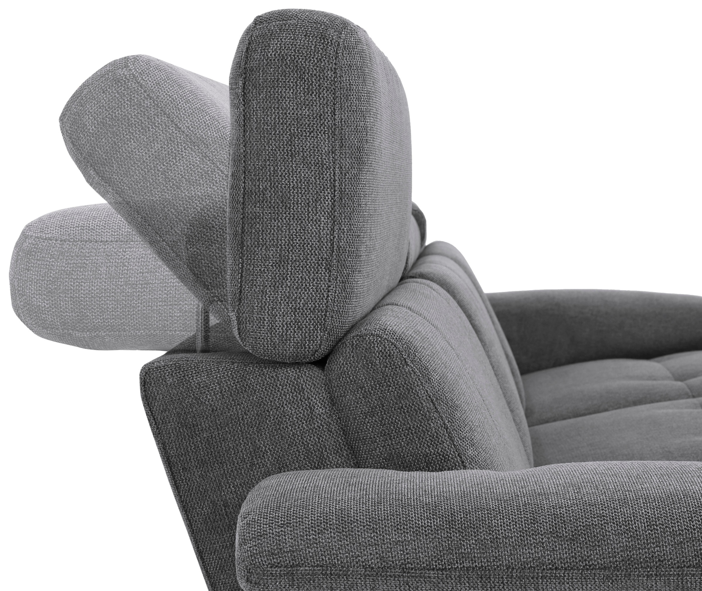 Home affaire Ecksofa »Binado, L-Form,«, mit manueller oder elektrischer Relaxfunktion mit USB-Anschluss