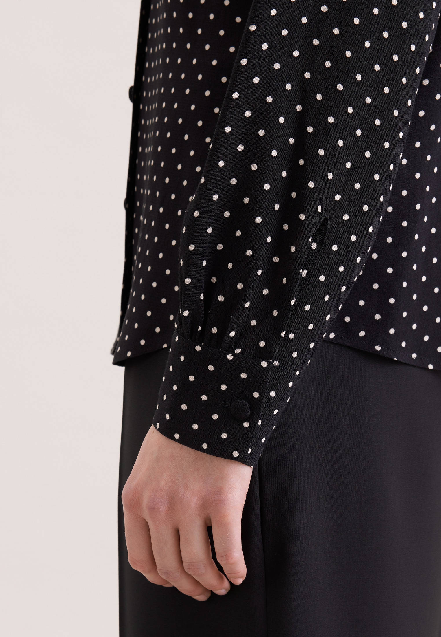 seidensticker Klassische Bluse 1/1 Kragen Druck