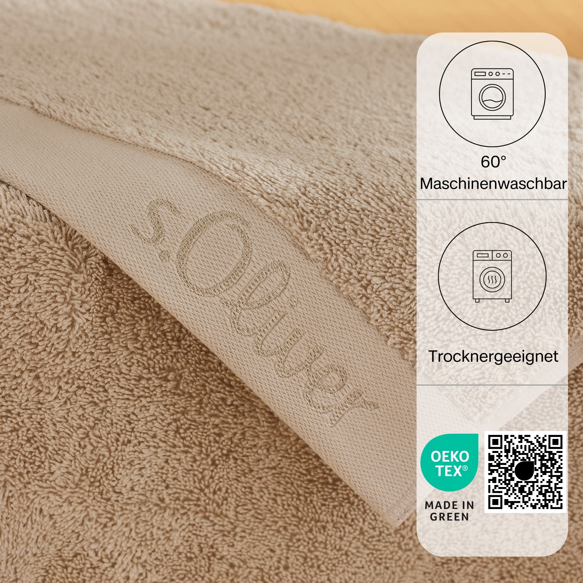 s.Oliver Handtuch Set »s.Oliver, Premium Qualität, 600 gr/m²«, (Set, 6 St., 2 Gästetücher 30x50 cm-2 Handtücher 50x100 cm-2 Duschtücher 70x140 cm), 2 Gästetücher 30x50, 2 Handtücher 50x100, 2 Duschtücher 70x140