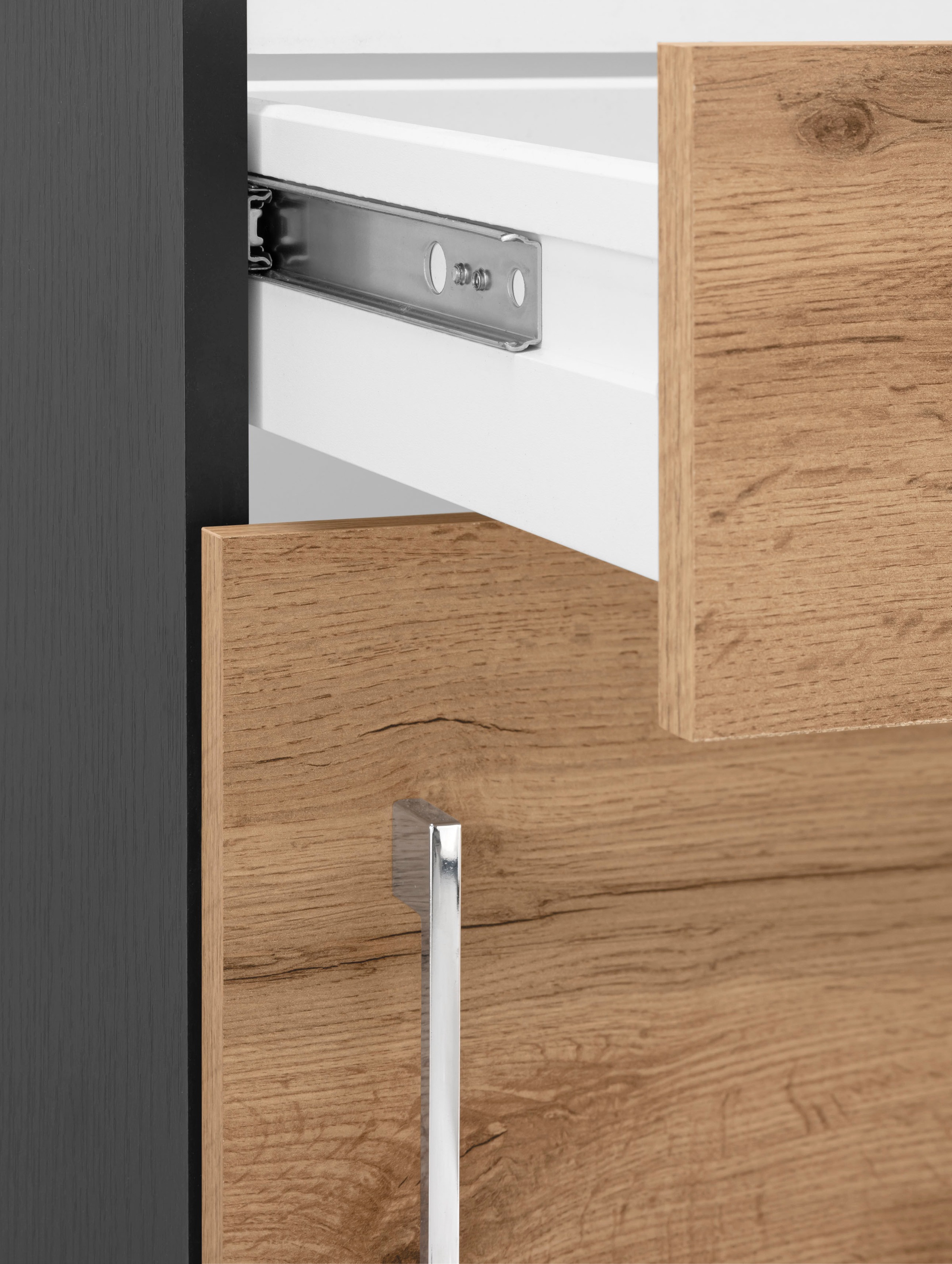 KOCHSTATION Küchenzeile »KS-Colmar« mit E-Geräten, Breite 210 cm