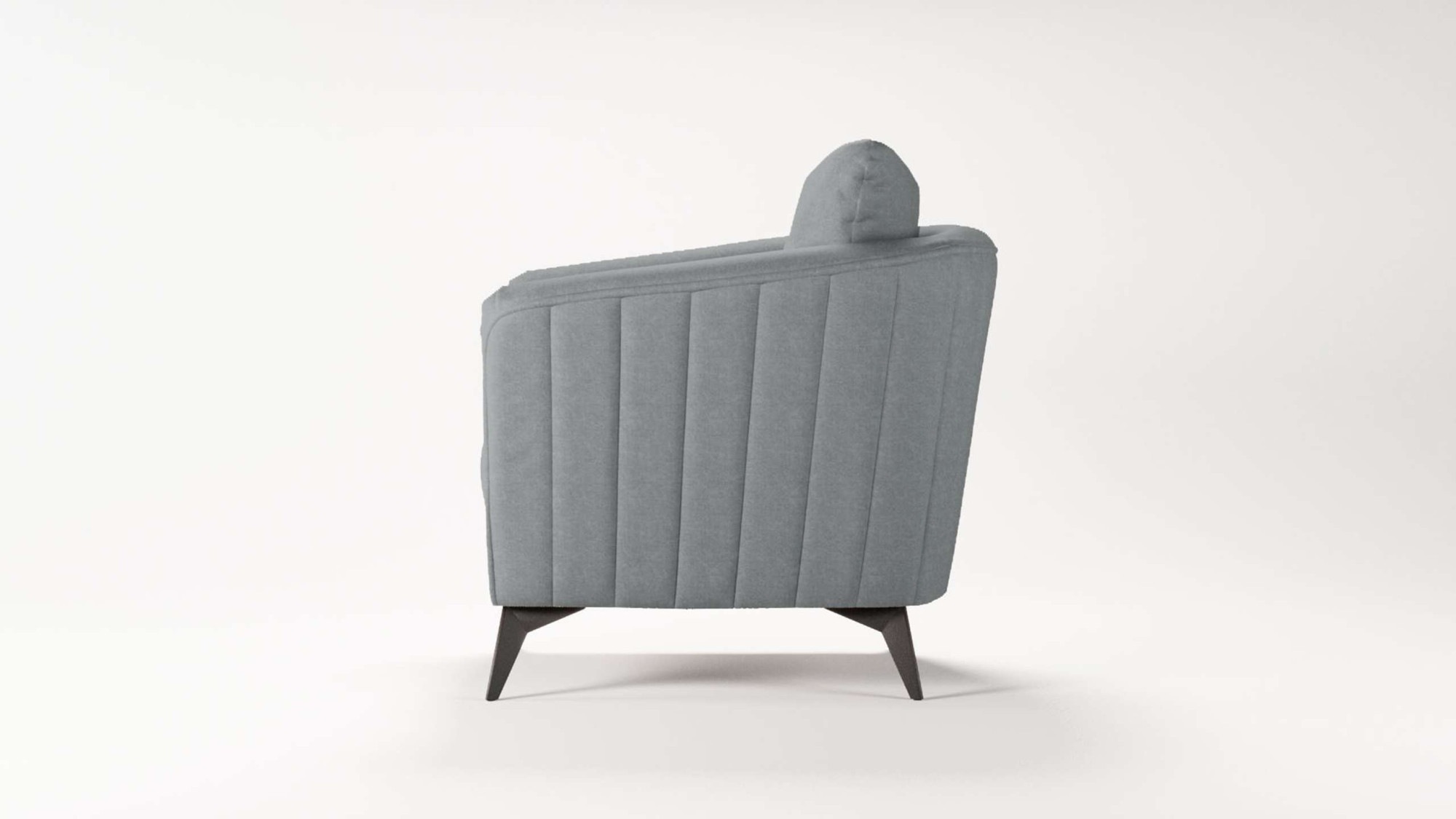 Places of Style Cocktailsessel »MATTHEW Sessel, Maße B/T/H: 83/85/88 cm«, modern, mit Rückenkissen