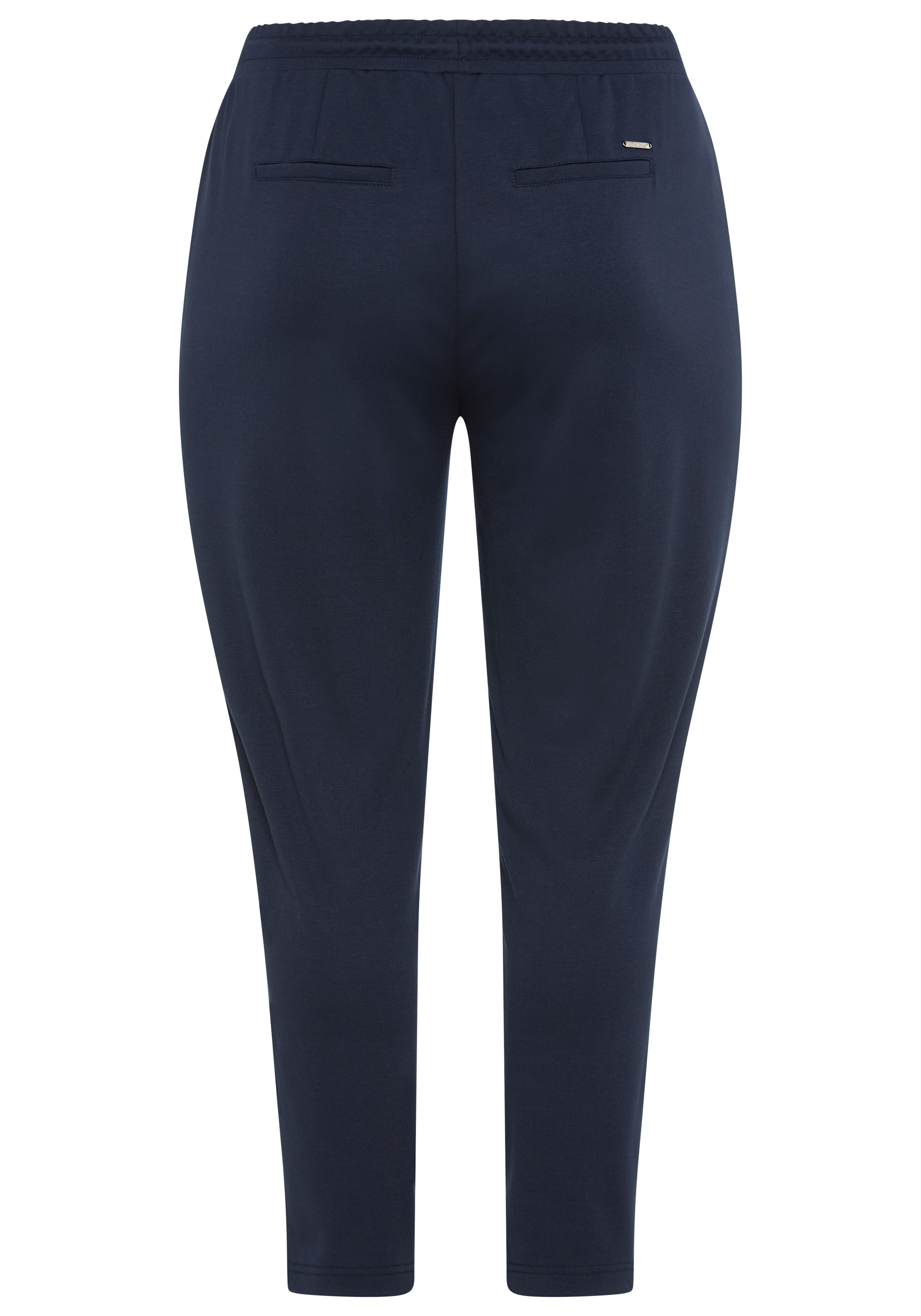 Laura Scott CURVE Jogger Pants  im sportiven Look aus formstabilem, elastischem Stoff - GROSSE GRÖSSE