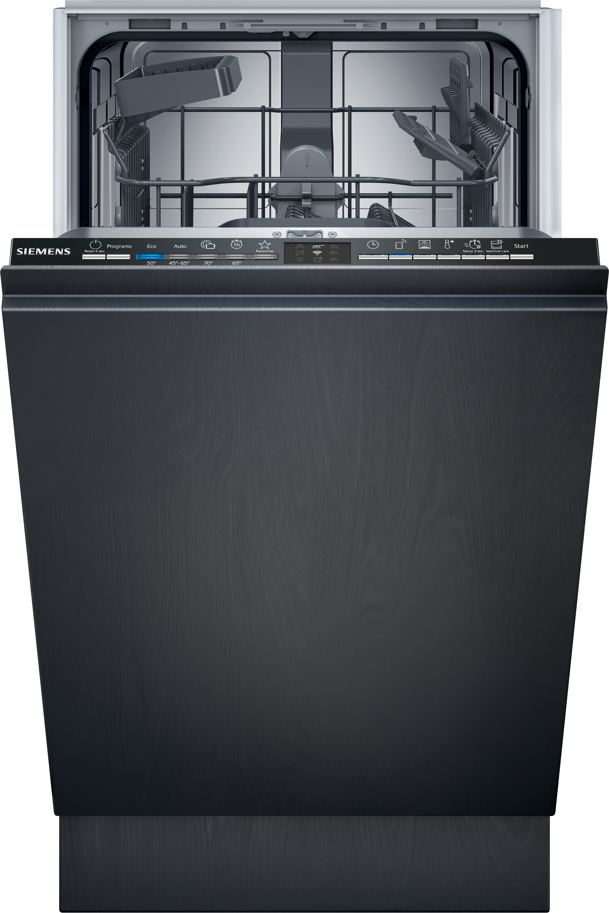 SIEMENS vollintegrierbarer Geschirrspüler iQ100 »SR61HX16KE«, 10 Maßgedecke
