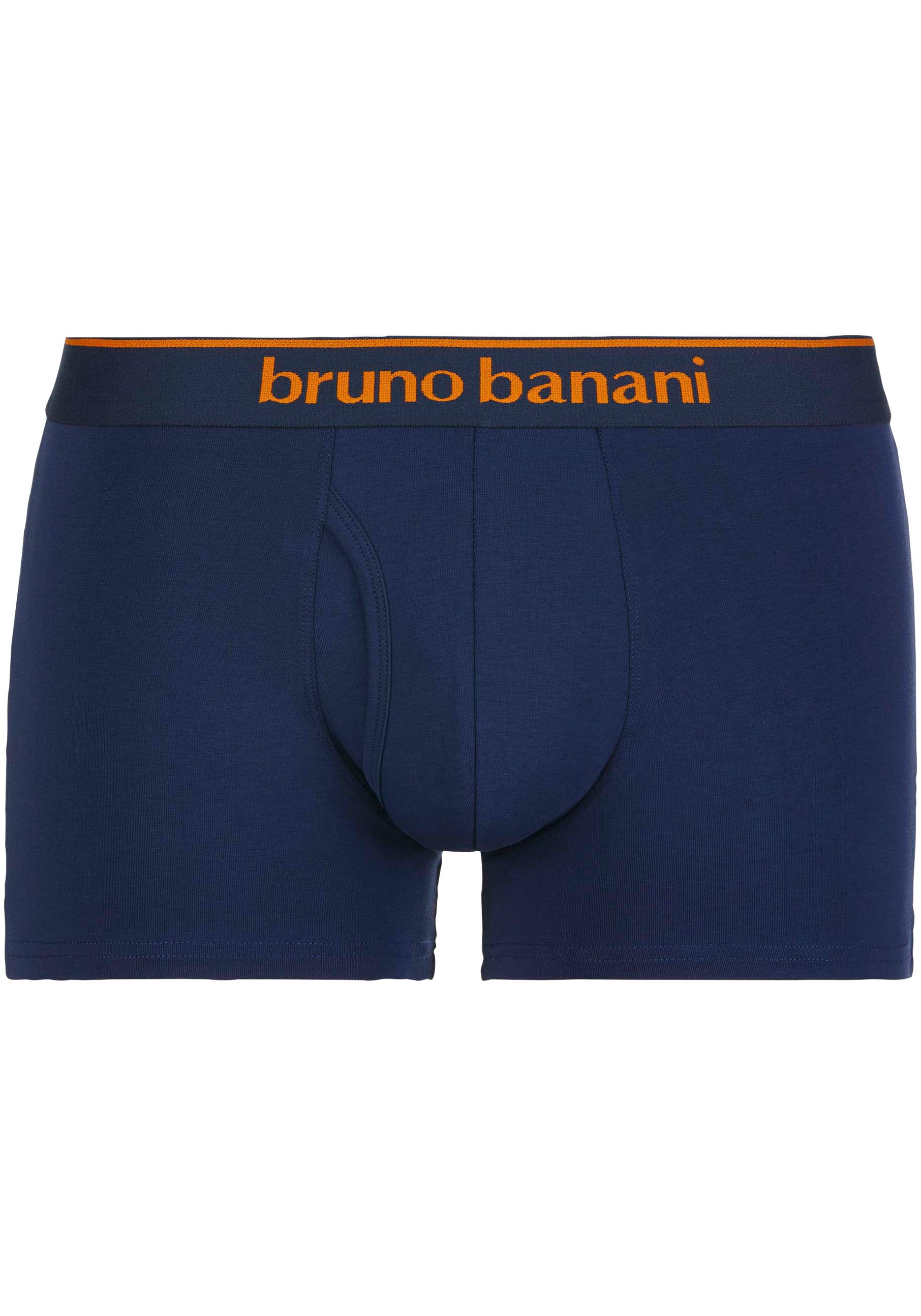 Bruno Banani Boxershorts »Short 2Pack Quick Access«, (2er Pack), Kontrastfarbene Details