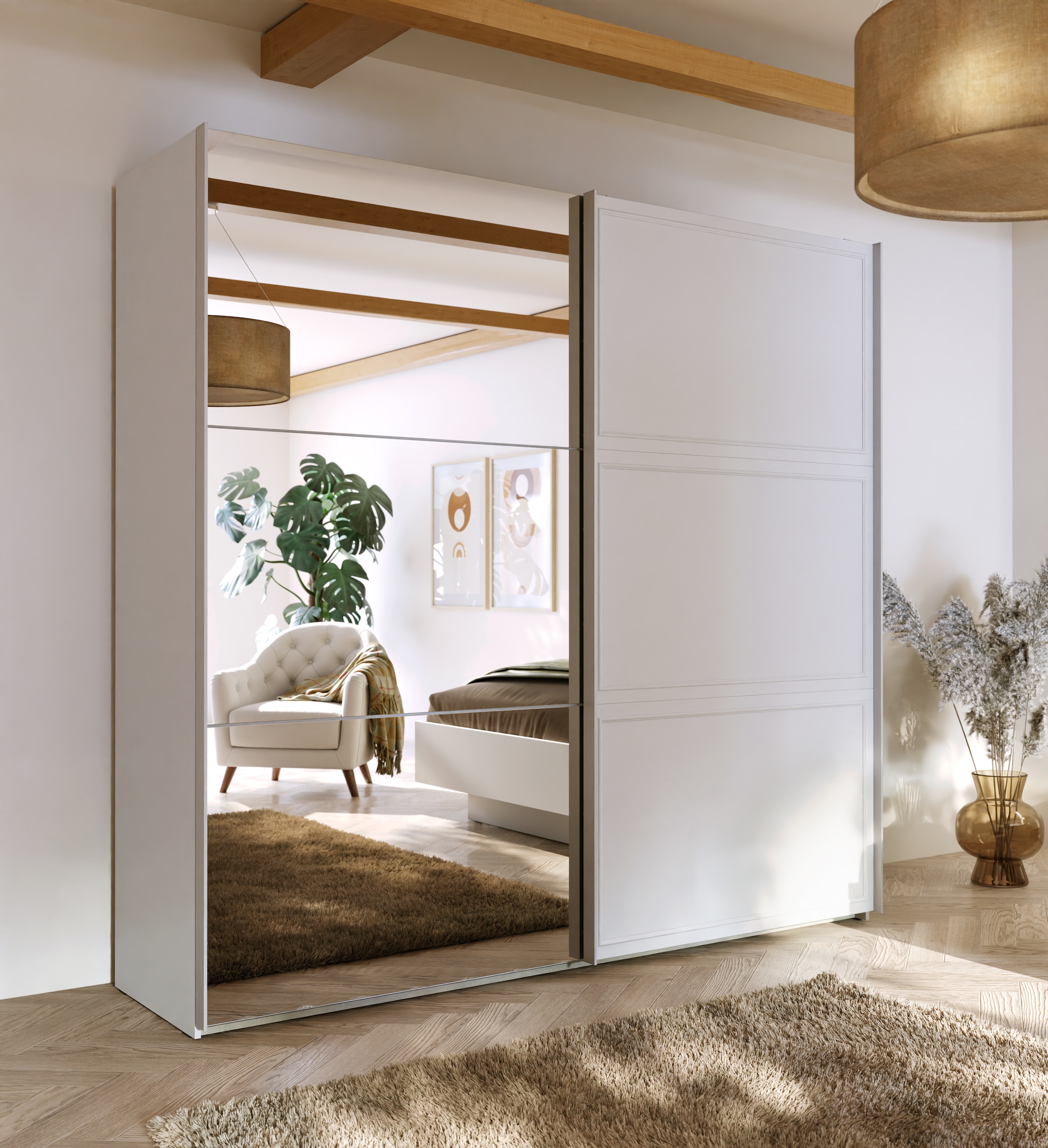 FORTE Schwebetürenschrank