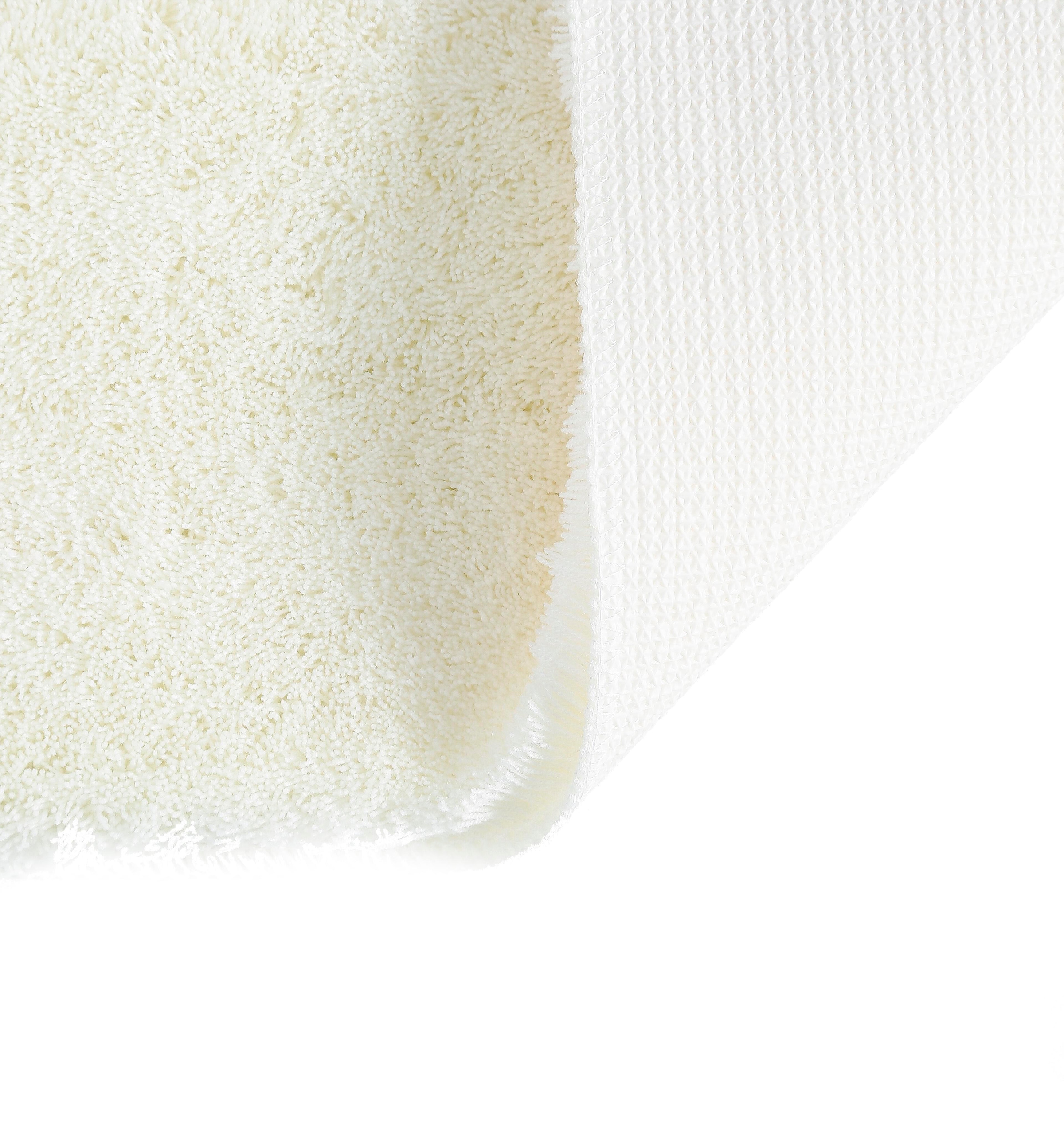 my home Badematte »Merida, Badvorleger, Badezimmer Teppich«, rutschhemmend beschichtet, fußbodenheizungsgeeignet-schnell trocknend-strapazierfähig, Badteppich, Uni Farben, rechteckig, rund & als 2-tlg. Set erhältlich