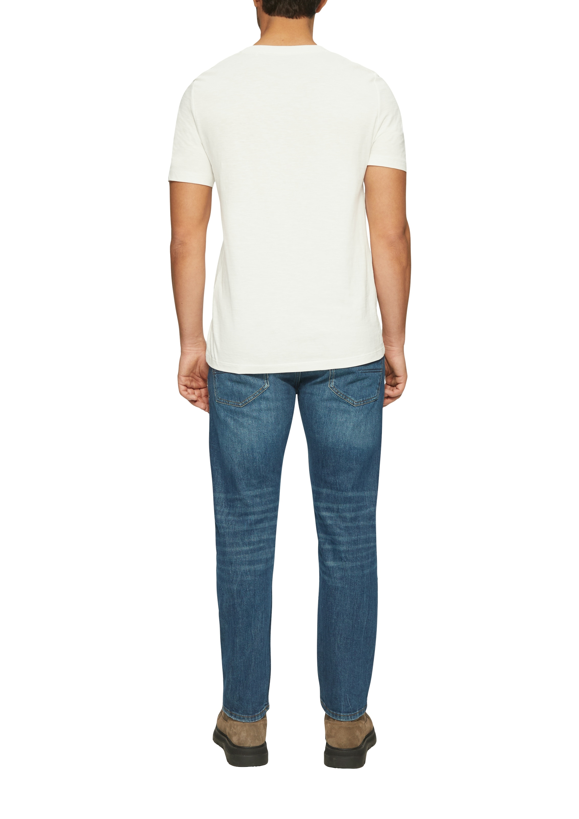 s.Oliver Rundhalsshirt, mit Frontprint