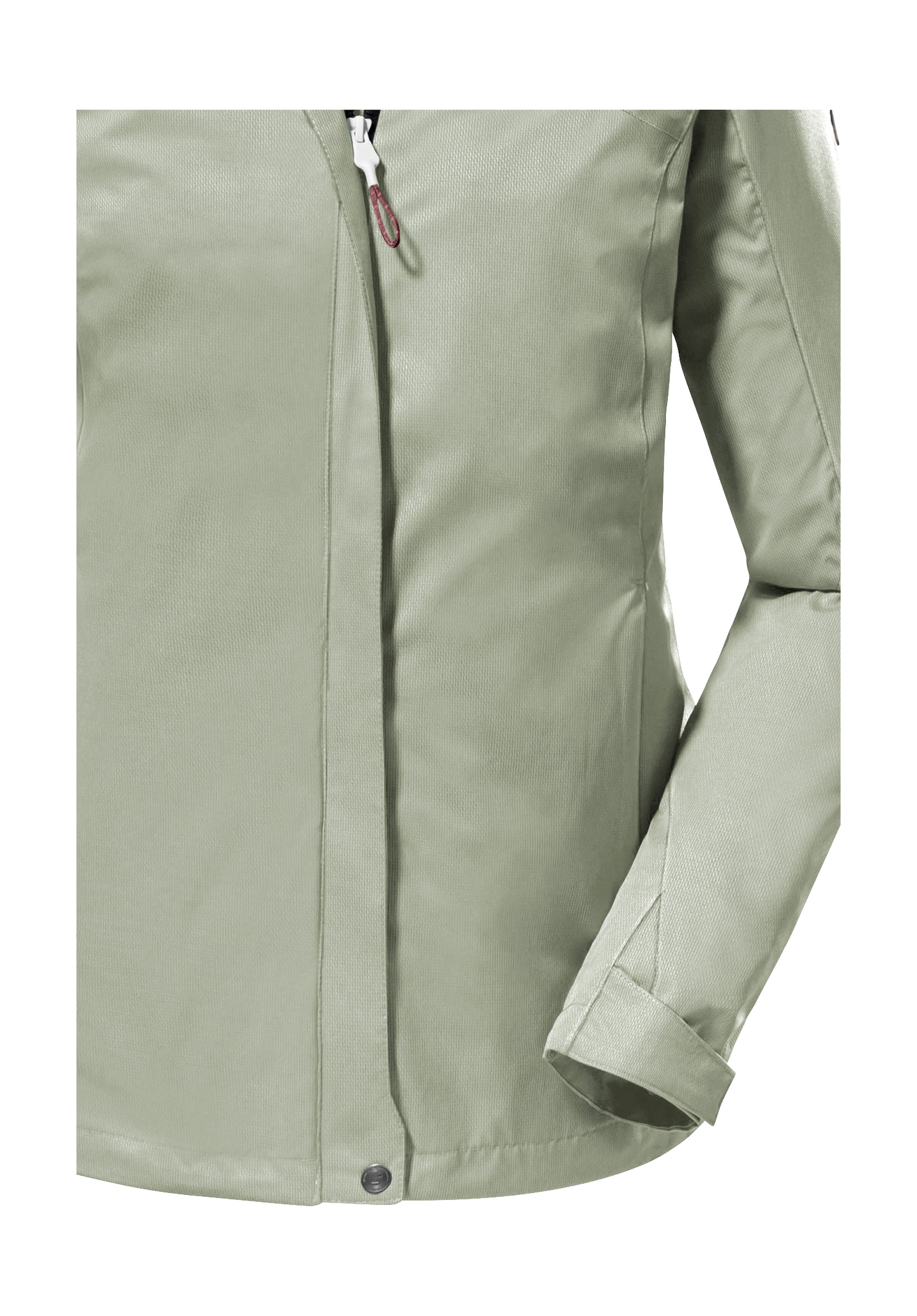 Killtec Outdoorjacke »KOS 133 WMN JCKT«, Wasser- und winddichte Damenjacke mit abnehmbarer Kapuze, PFAS-frei