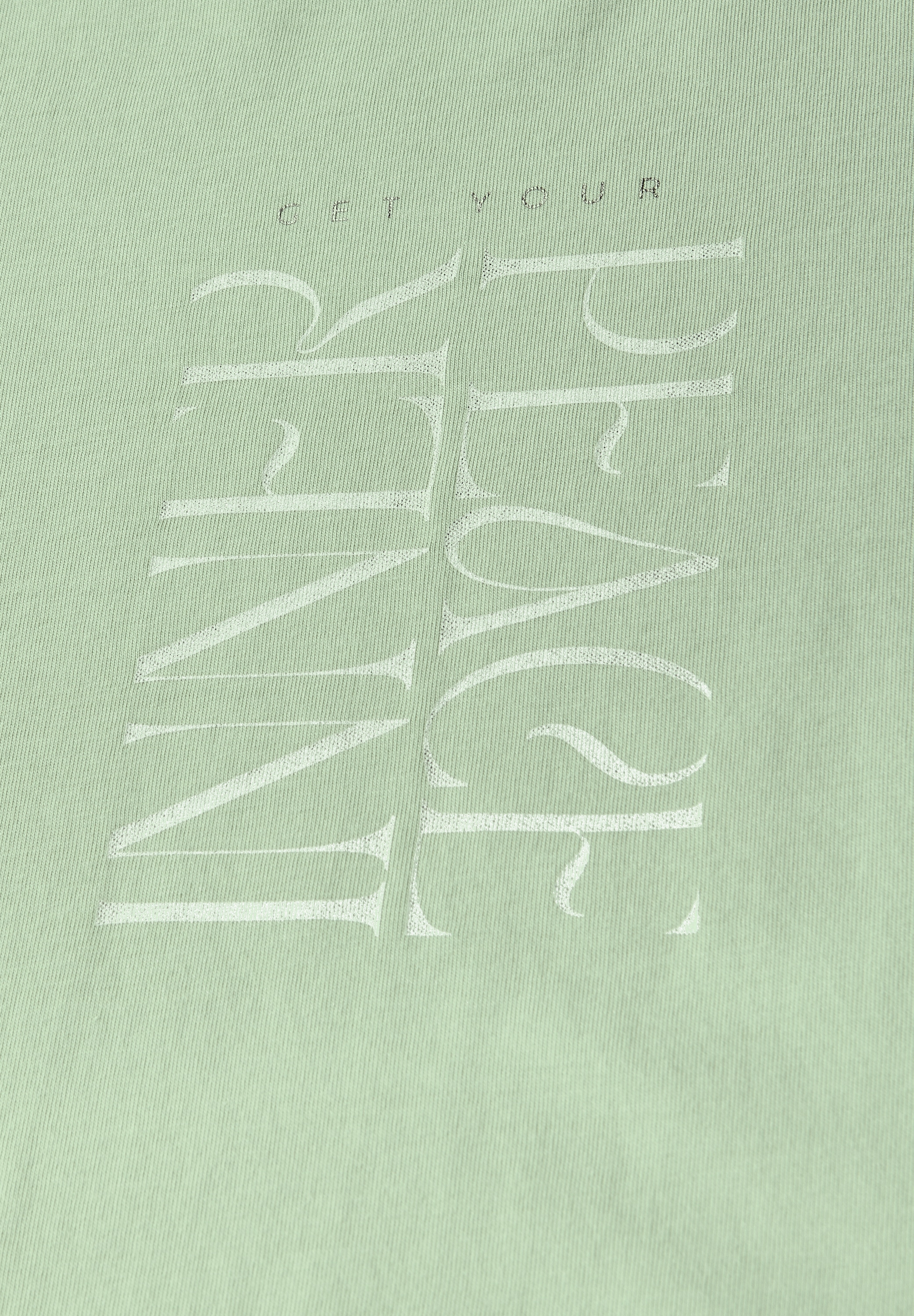 STREET ONE Shirttop mit Wording Print