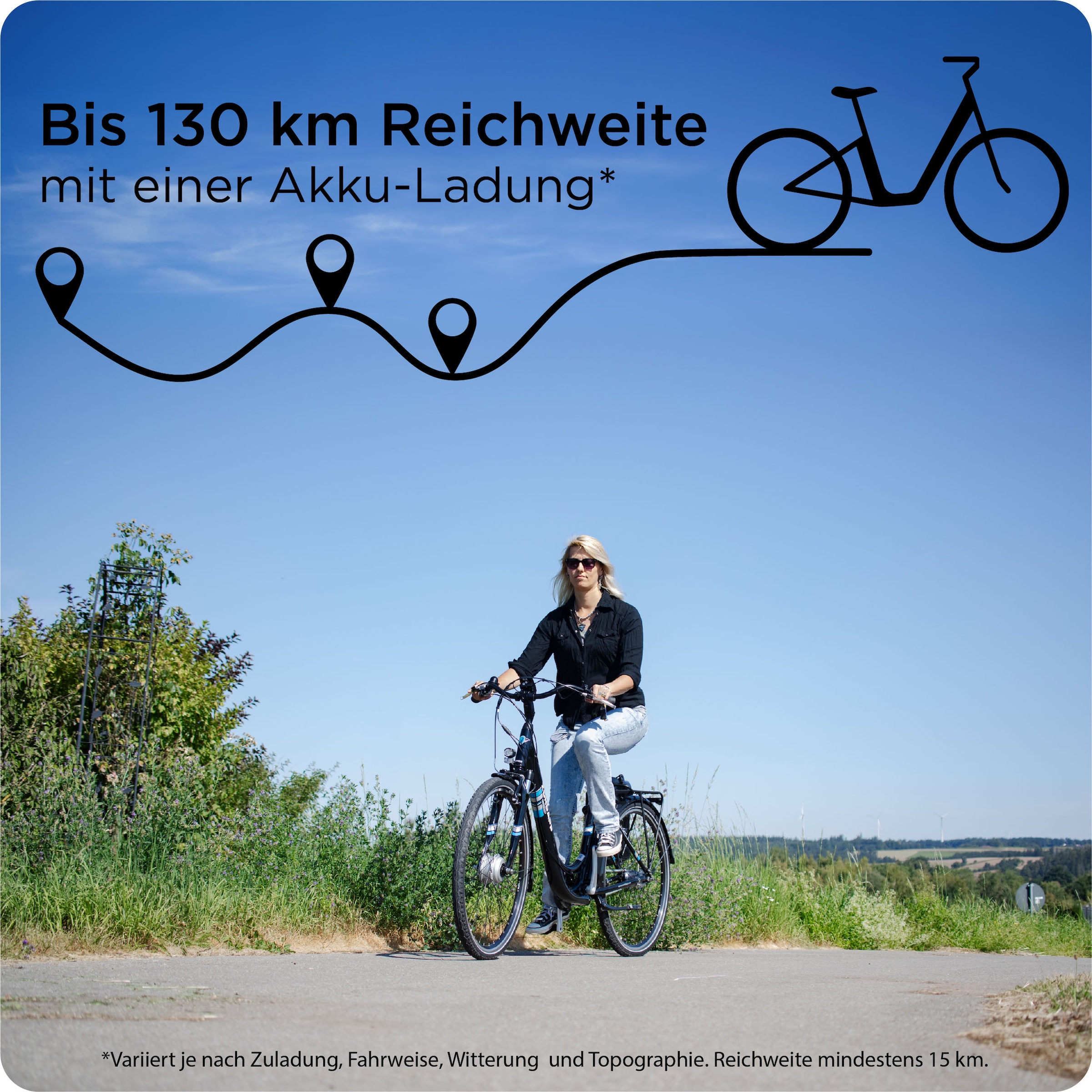 Zündapp »Green 2.7« 3 Gang Nabenschaltung Frontmotor 250 W Pedelec, Elektrofahrrad für Damen u. Herren