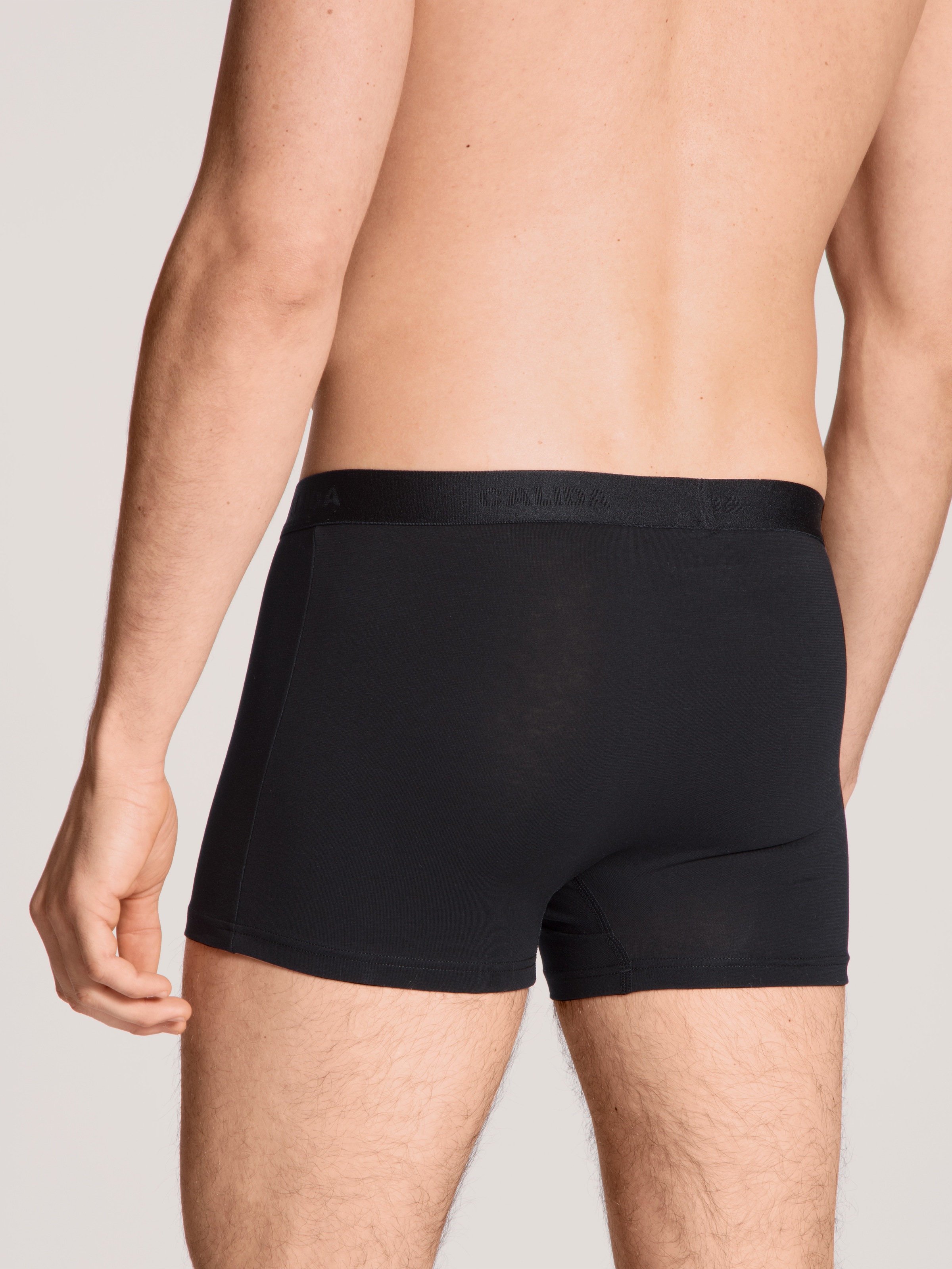 CALIDA Boxershorts »Natural Benefit«, (3er Pack), Single Jersey-Qualität, elastisch