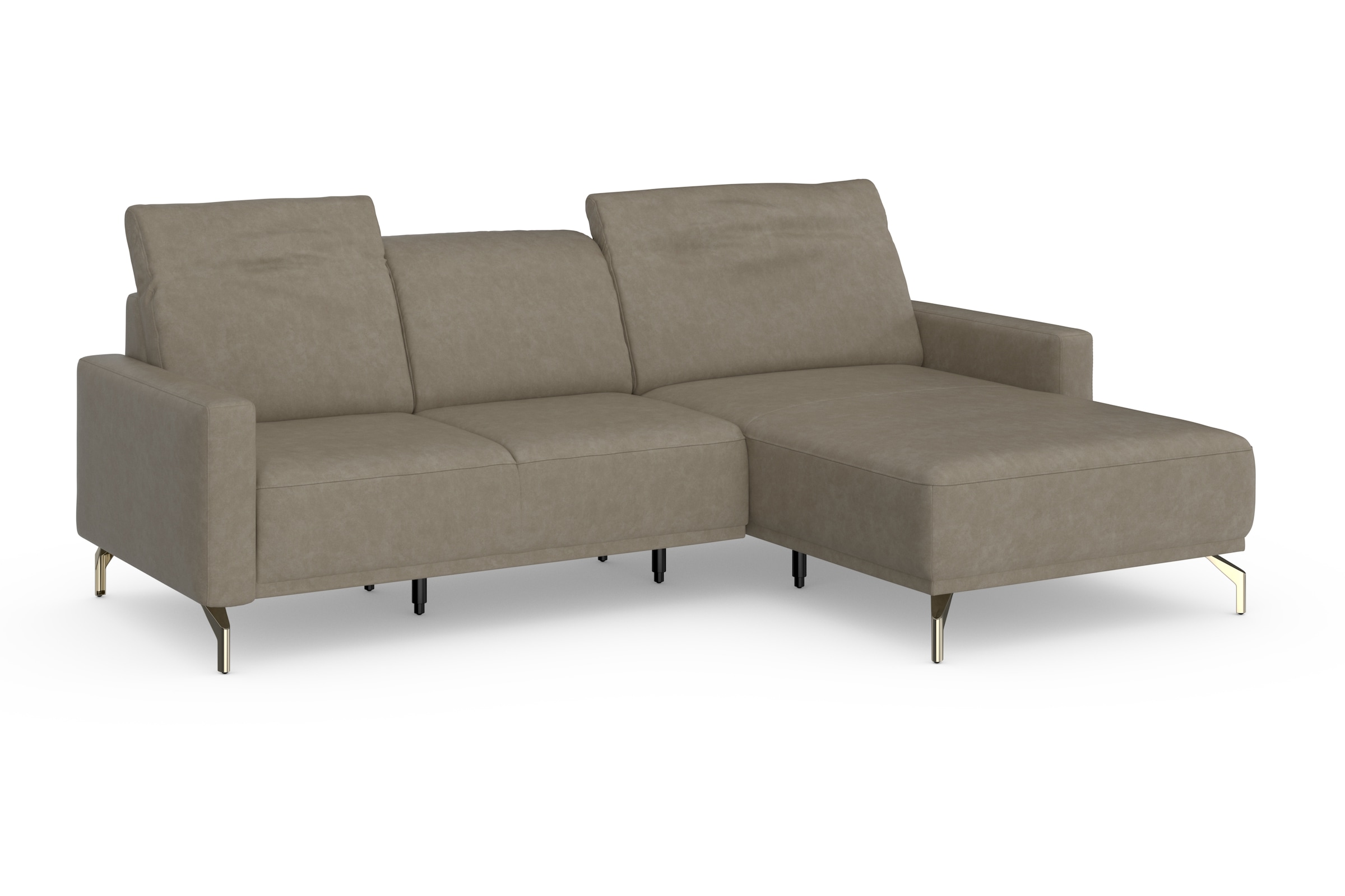 sit&more Ecksofa »Bailando L-Form«, wahlweise mit Kopfteilverstellung und Vorziehsitz, motorisch