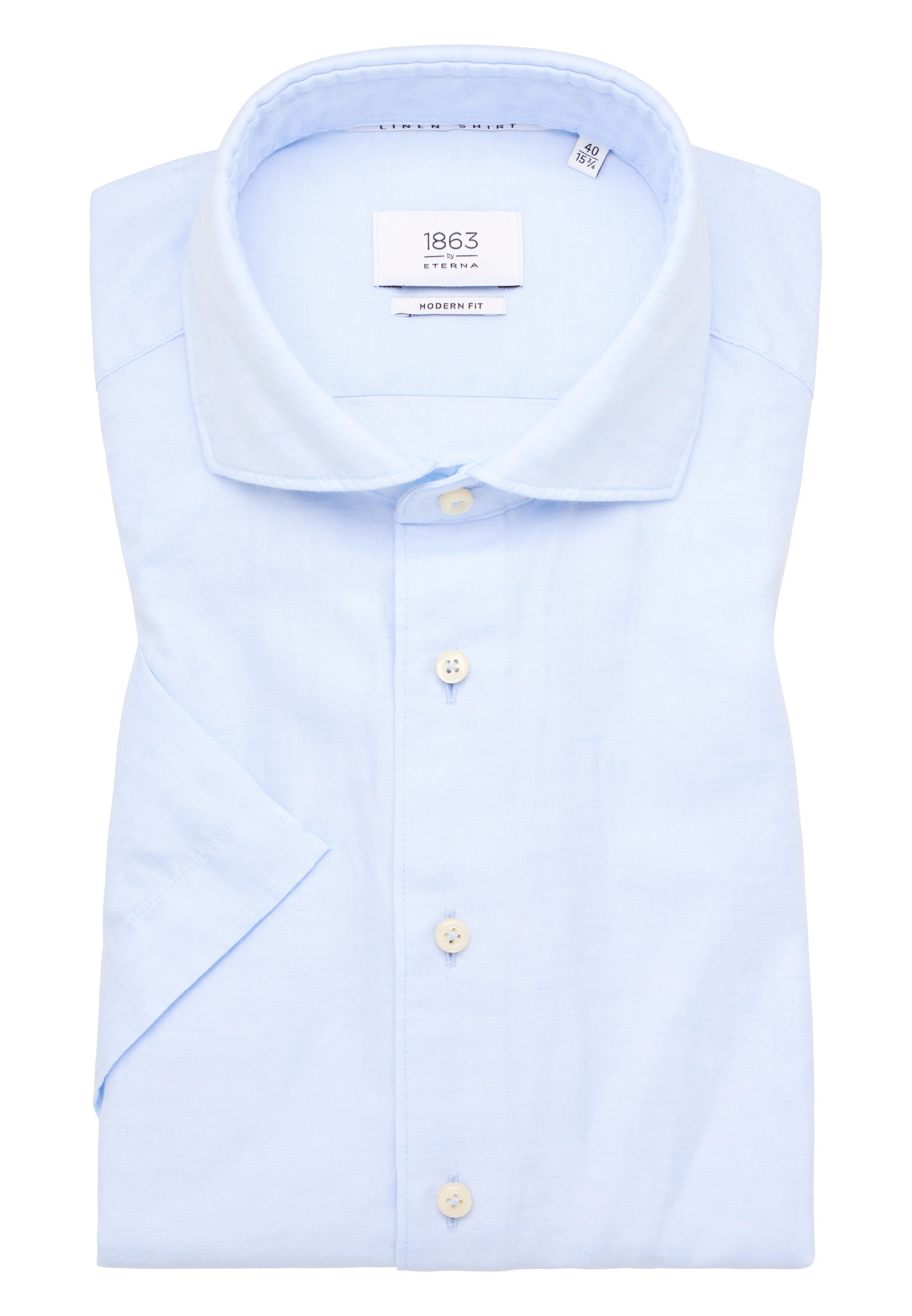 Eterna Kurzarmhemd »MODERN FIT«, EASY IRON (bügelleicht)