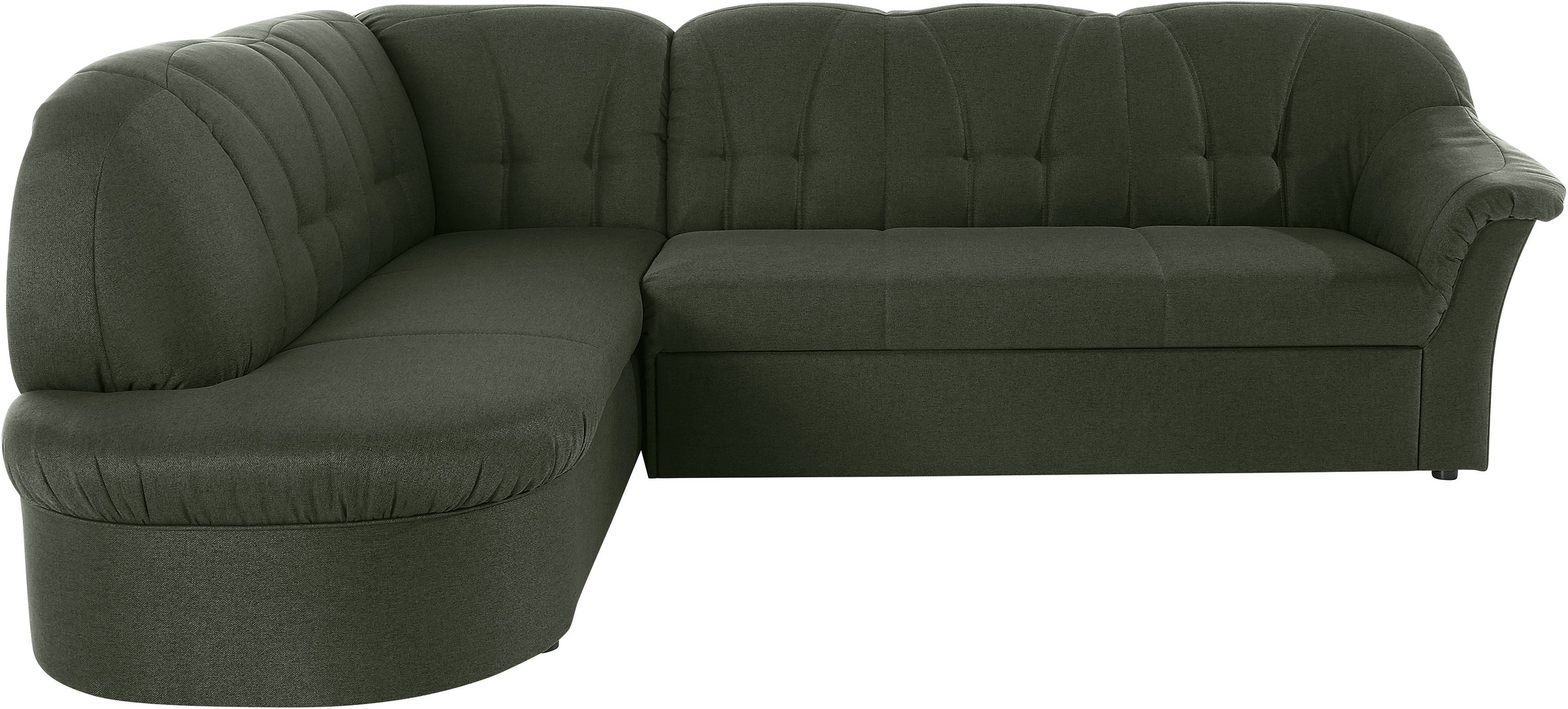 DOMO collection Ecksofa »Pegnitz, elegante Rückensteppung, zeitlose Formens günstig online kaufen