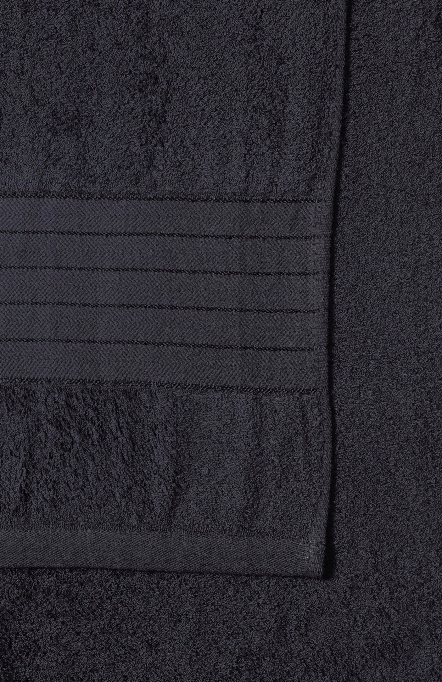 good morning Badetuch »Uni Towels«, (2 St.), mit gewebtem Rand