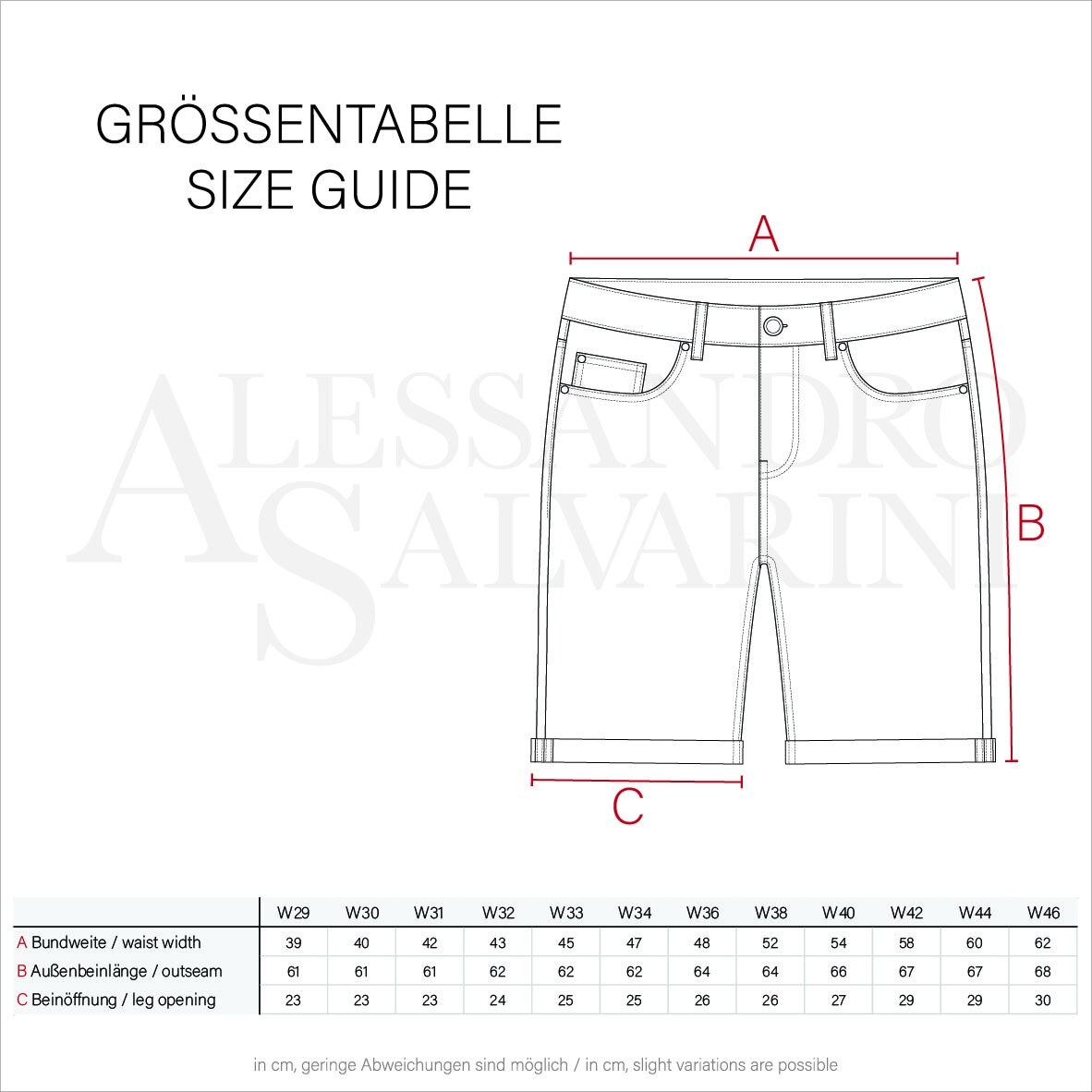 5. Bild von Alessandro Salvarini Jeansshorts »ASFilippo«, mit geradem Bein