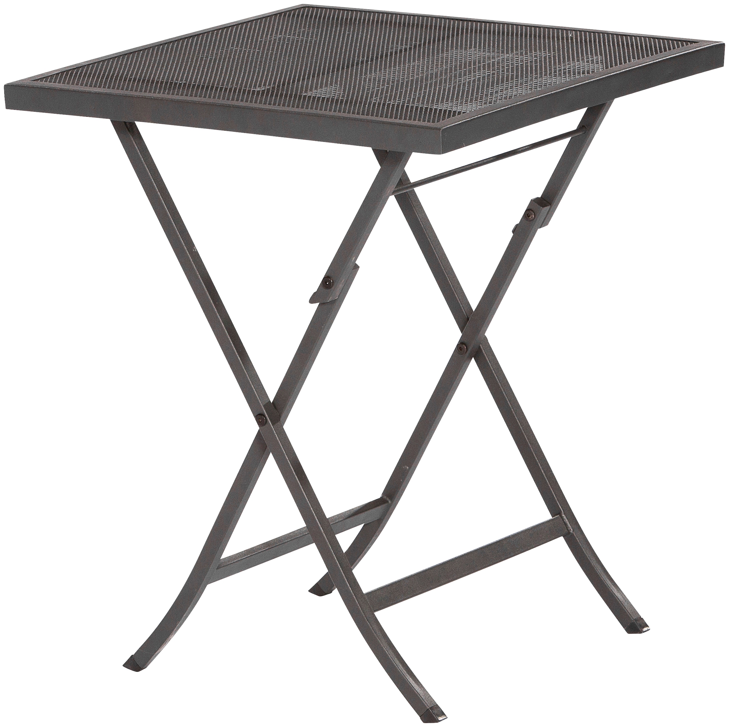Merxx Gartentisch Samos Quadratisch Graphit 60 cm x 60 cm günstig online kaufen
