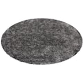 Kayoom Hochflor-Teppich »Diamond 700«, rund, 40 mm Höhe, besonders weich durch Microfaser, Wohnzimmer