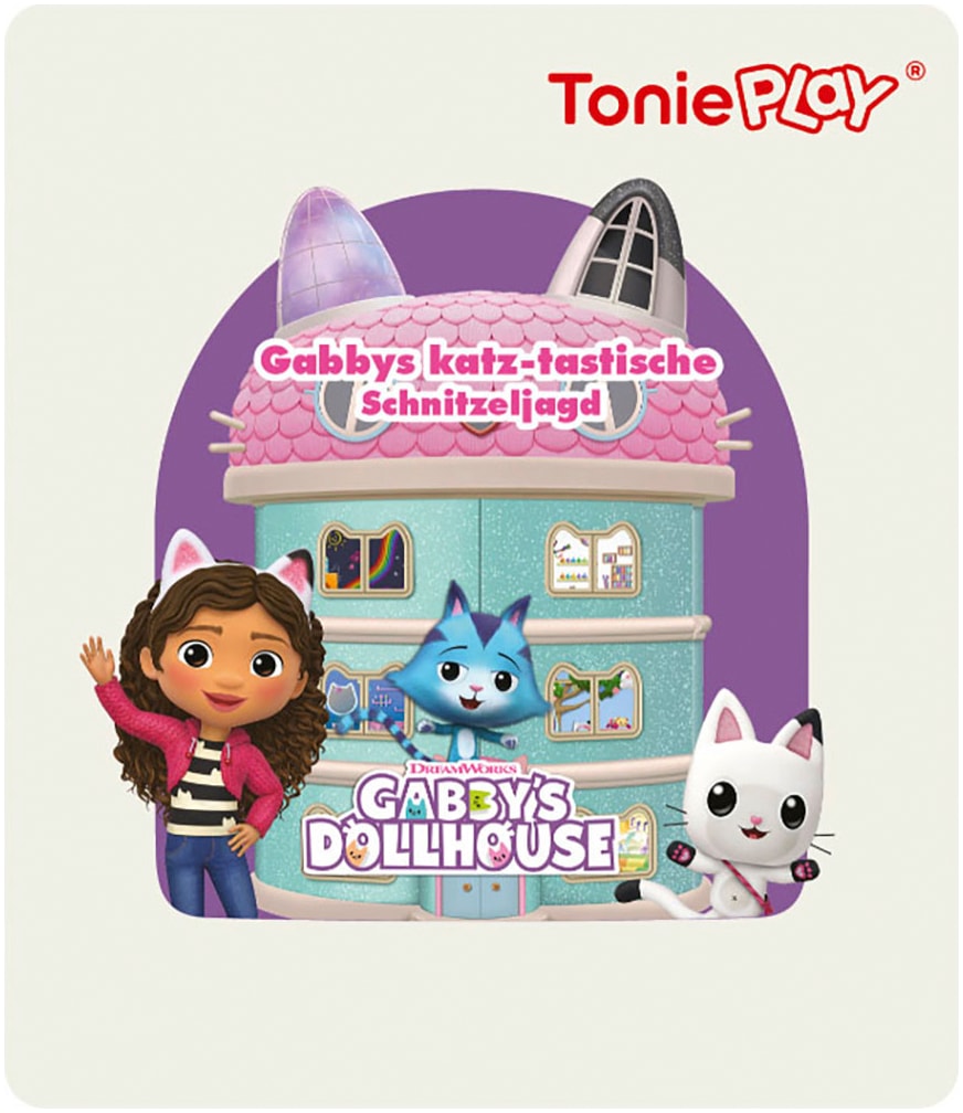 tonies Hörspiel »Gabby's Dollhouse: Gabby´s katz-tastische Schnitzeljagd«, (Packung)