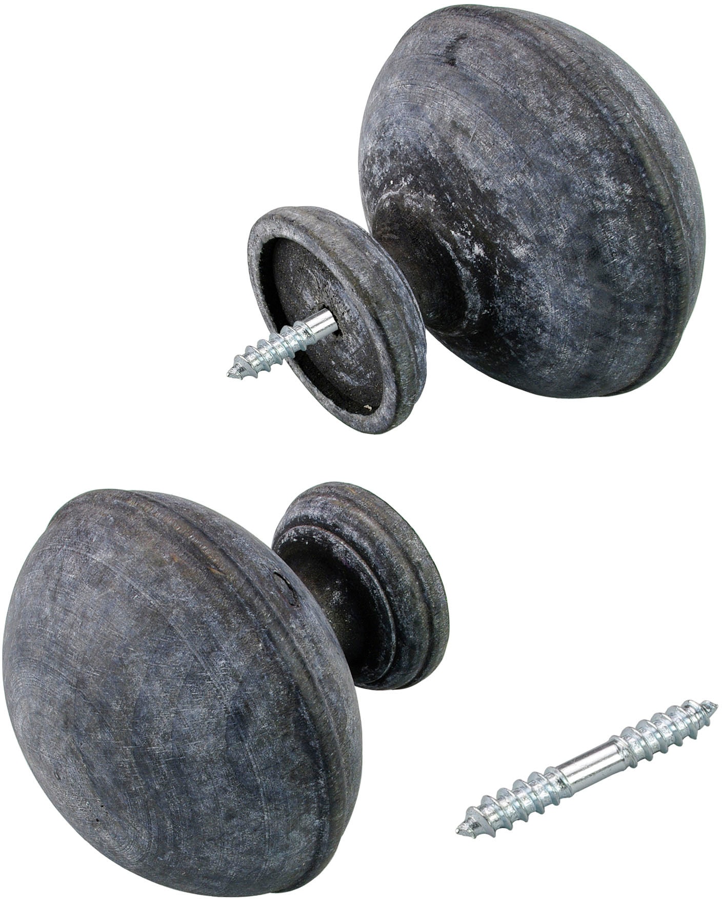 Liedeco Gardinenstange »Stilgarnitur 28 mm Klingel«, 1 läufig-läufig, Fixmaß, Gardinenstange Komplett