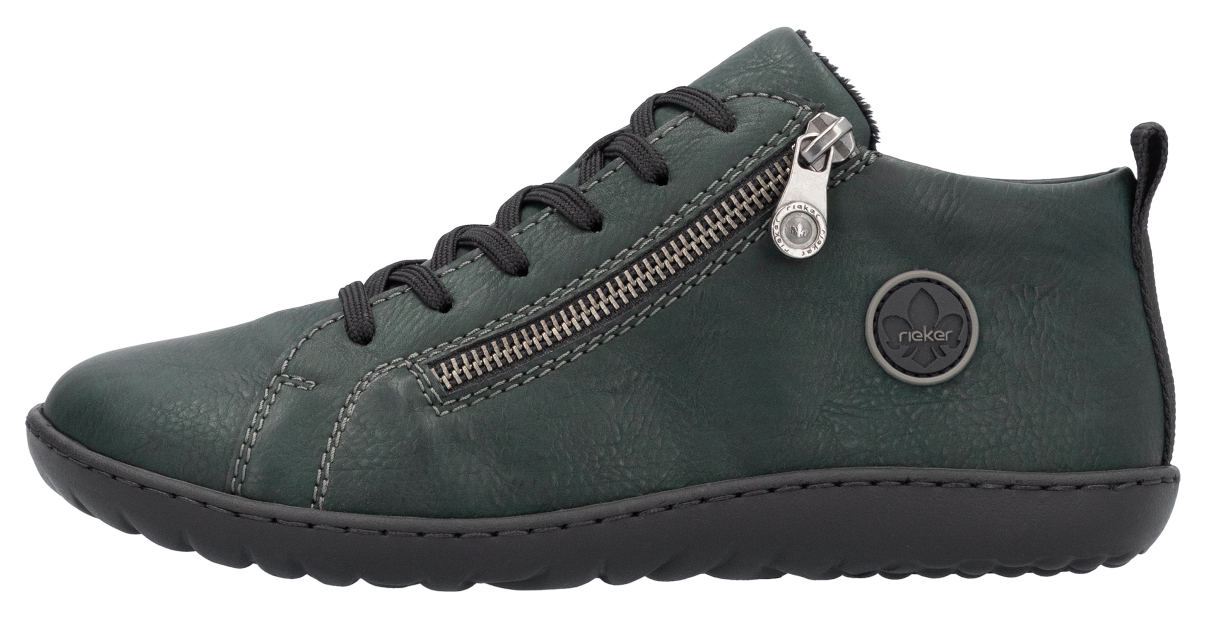 Rieker Sneaker, Freizeitschuh, Halbschuh, Schnürschuh in bequemer Form
