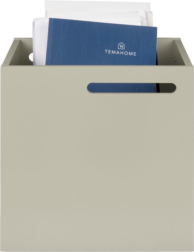 TemaHome Aufbewahrungsbox »Berlin«, mit Muldegriffen für Transport, verschiedene Farbvarianten erhältlich