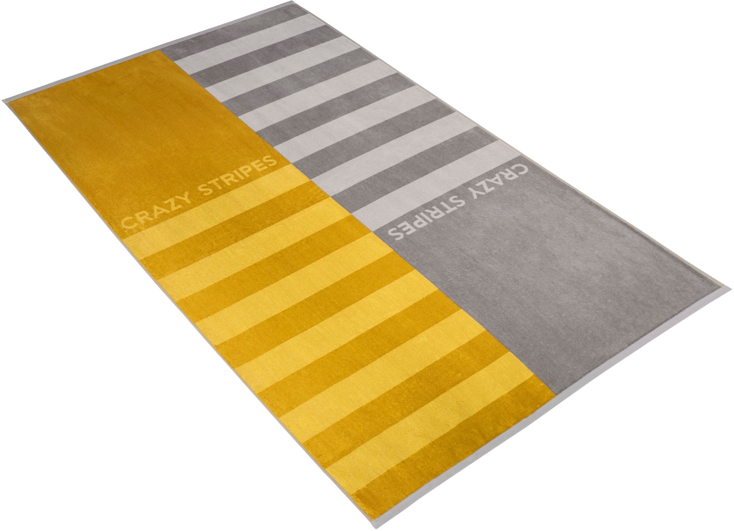 Vossen Strandtuch »Crazy Stripes«, (1 St.) günstig online kaufen