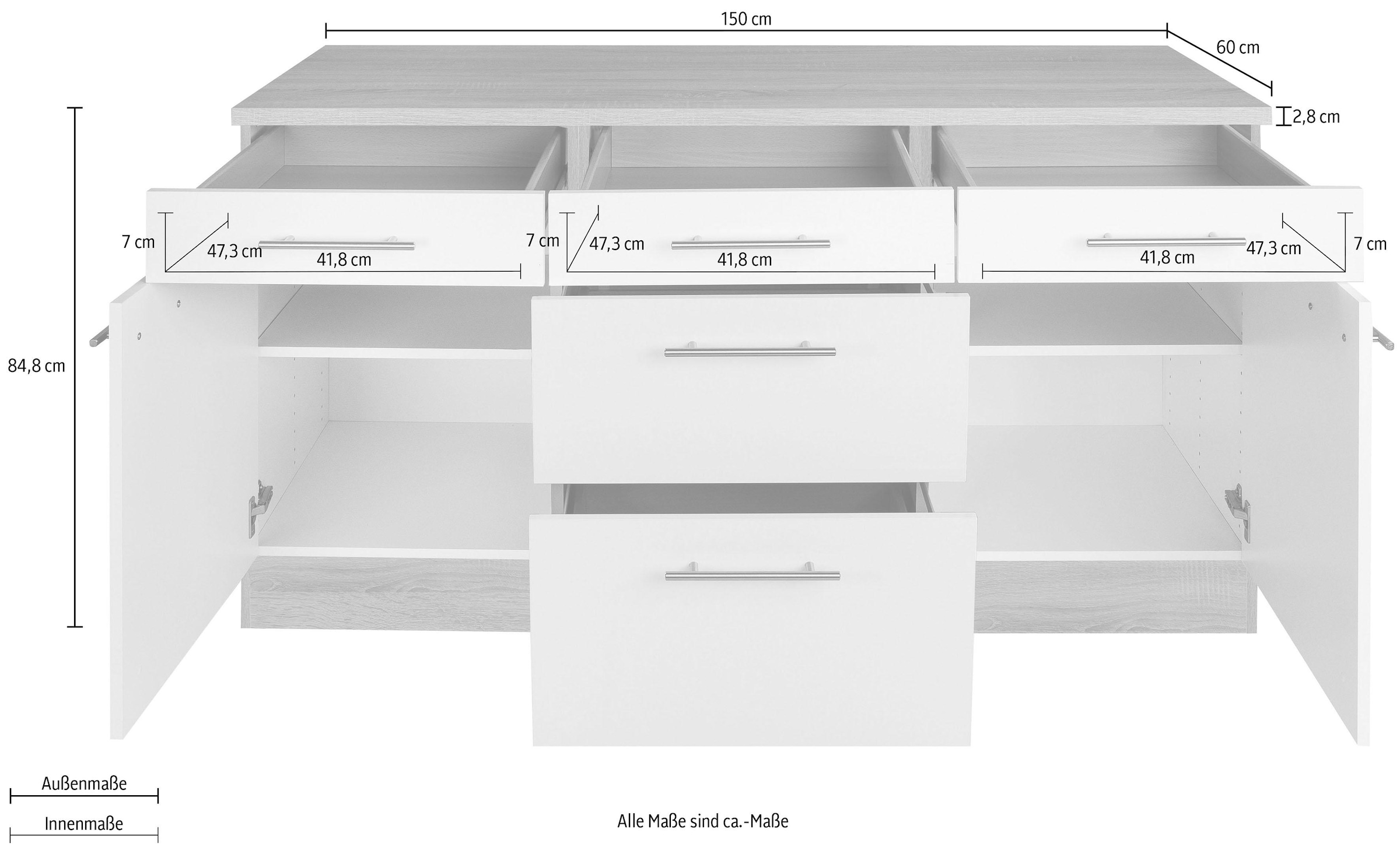 OPTIFIT Unterschrank »Kalmar«, Breite 150 cm