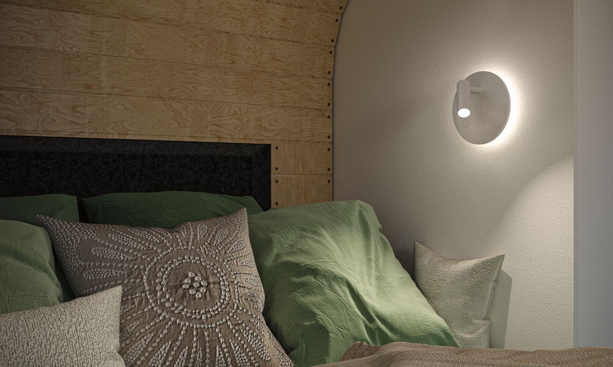 Paulmann LED Wandleuchte »Kiora 1,3W« LED-Modul 1 Stk. Dimmbar