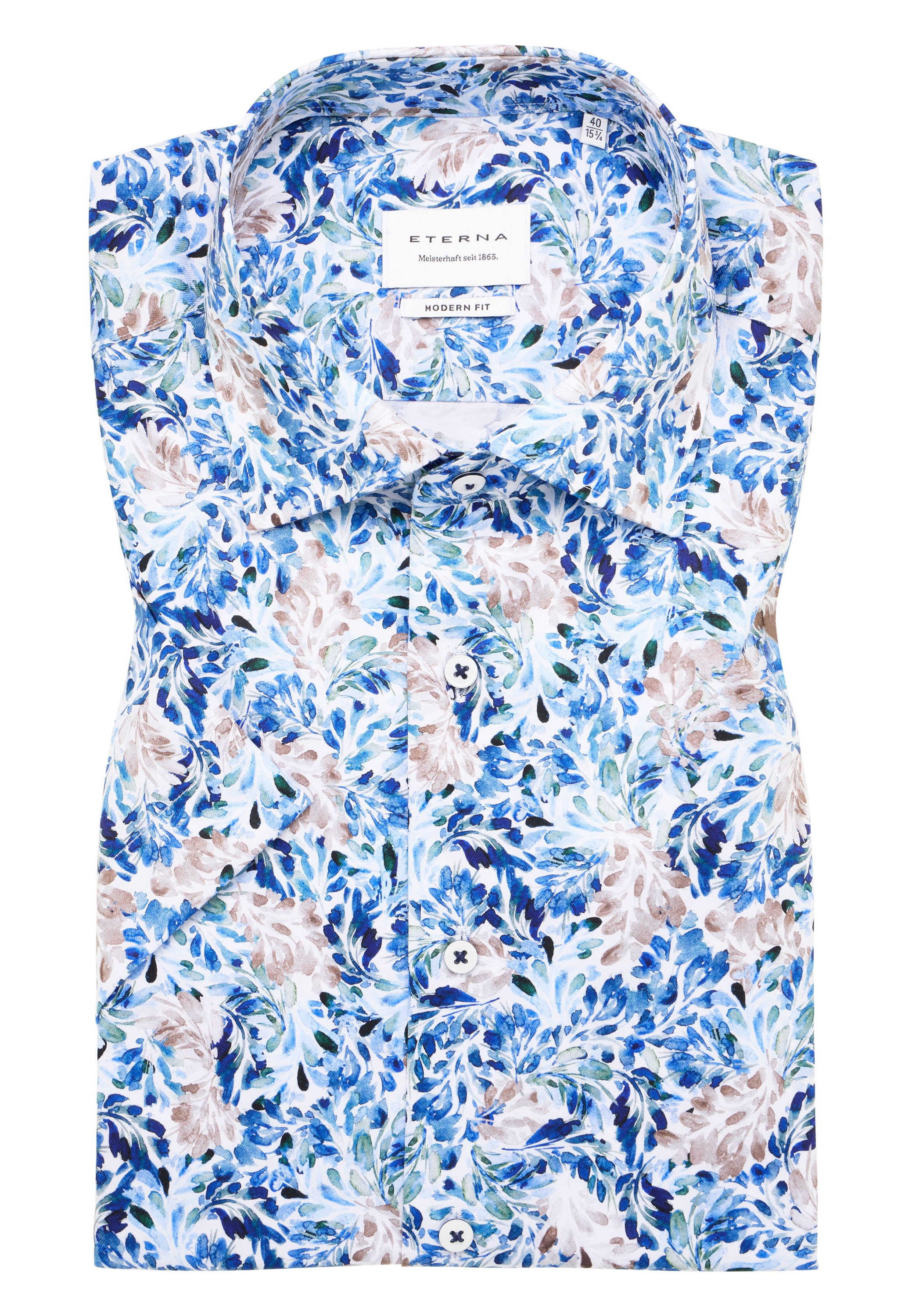 Eterna Kurzarmhemd »MODERN FIT« NON IRON (bügelfrei)