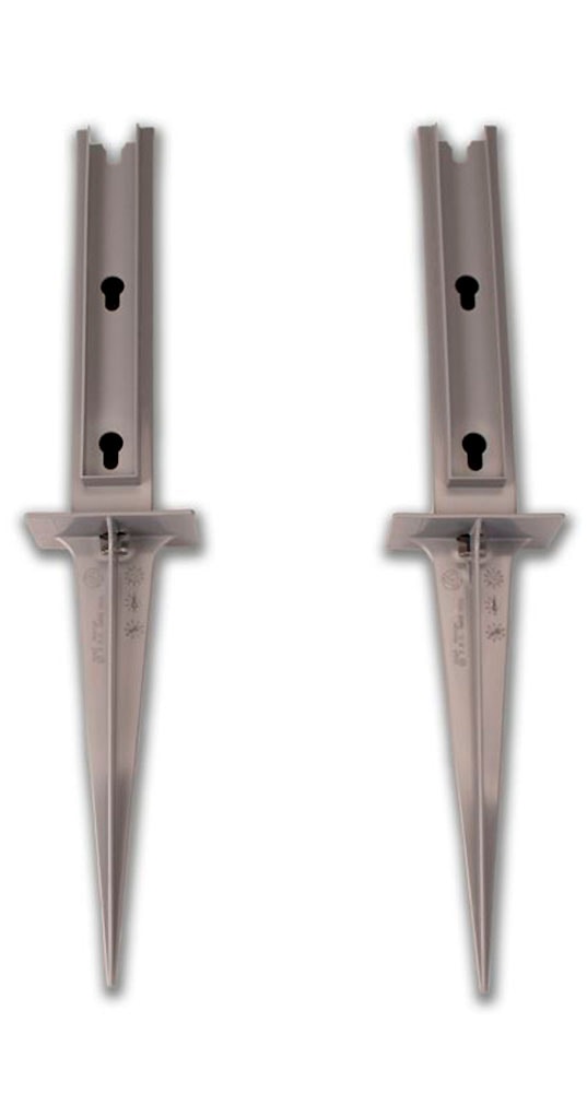 KHW Rosenbogen, BxTxH: 100x6x207 cm, mit Erdspieß