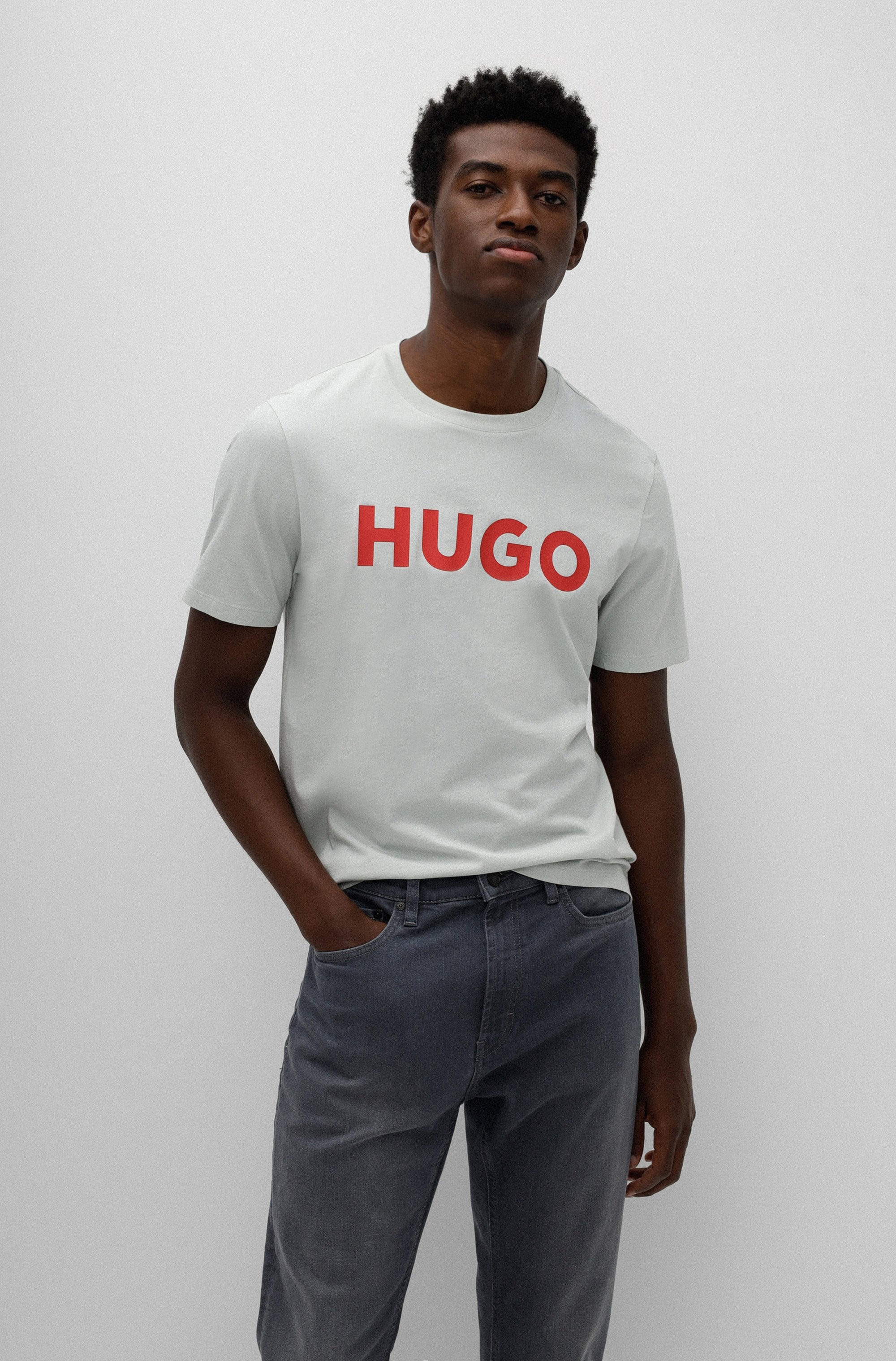 HUGO T-Shirt »Dulivio« Rundhalsausschnitt, Regular Fit, Must have Basic