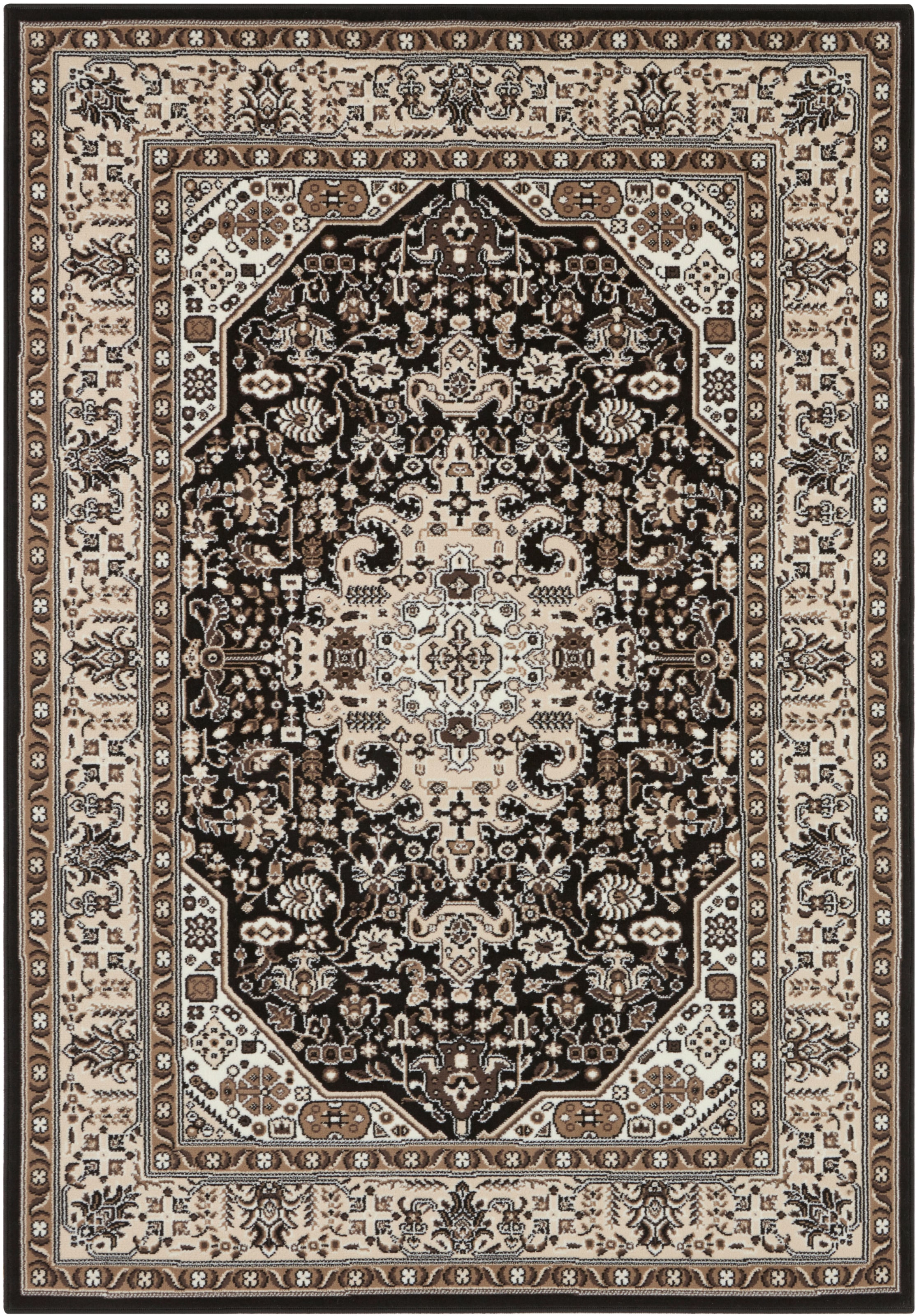 NOURISTAN Teppich »Skazar Isfahan«, rechteckig, 9 mm Höhe, Kurzflor, Orient, Läufer, Vintage, Esszimmer, Wohnzimmer, Flur