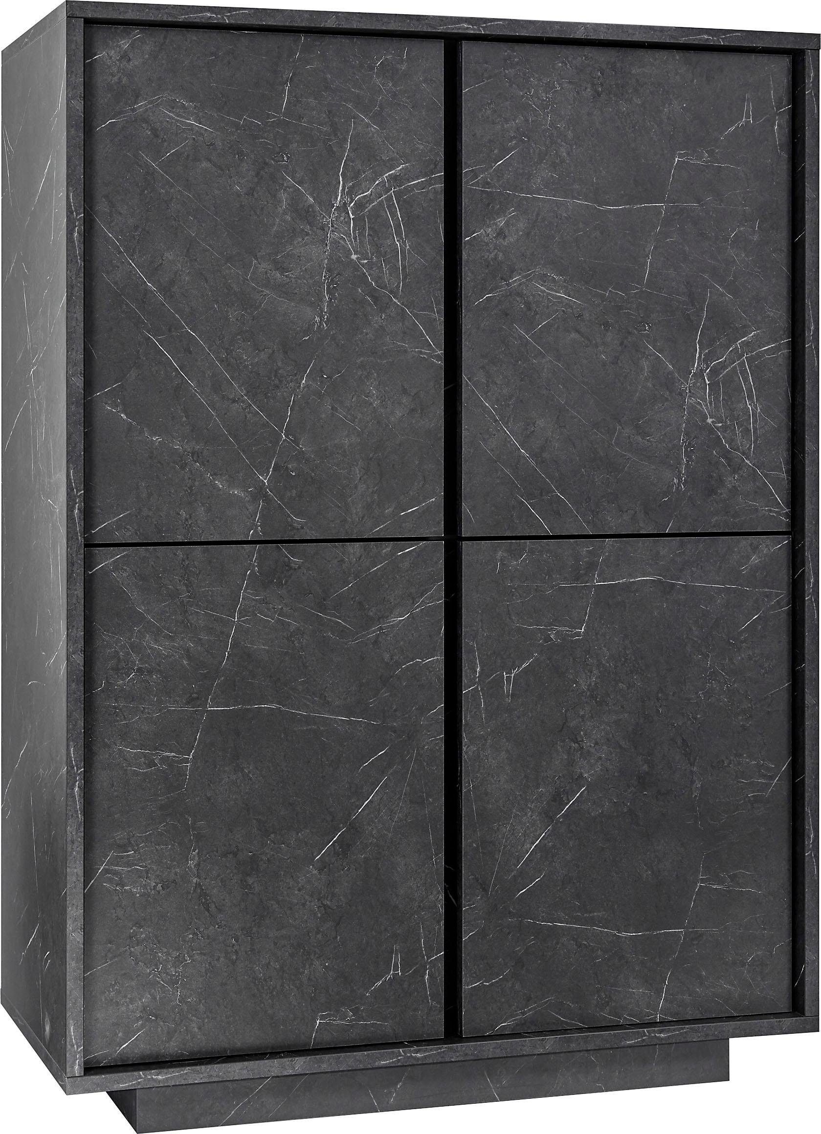 INOSIGN Highboard »Carrara«, grifflos