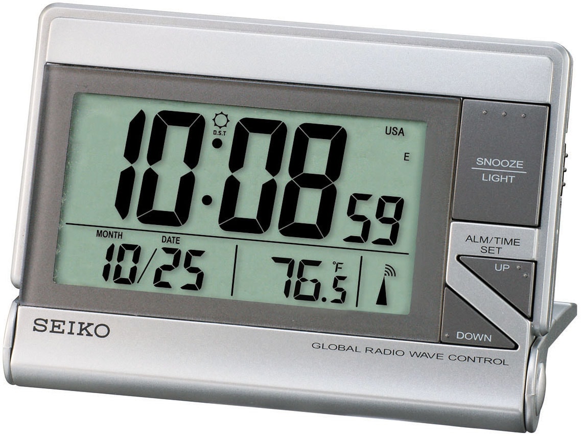Seiko Quarzwecker, Wecker, Digitalwecker, Schlafzimmer, Beleuchtung, Gesche günstig online kaufen