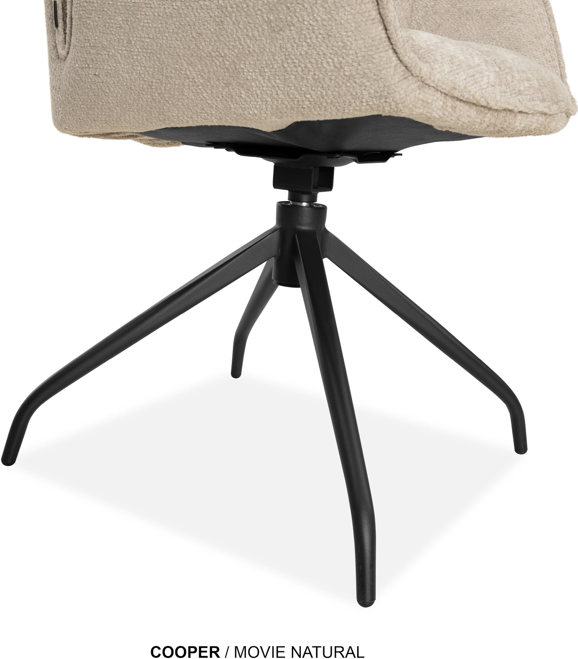 OMG Design Esszimmerstuhl »Cooper« (Set) 2 Stk.Drehstuhl mit auto-return, Armlehnenstuhl