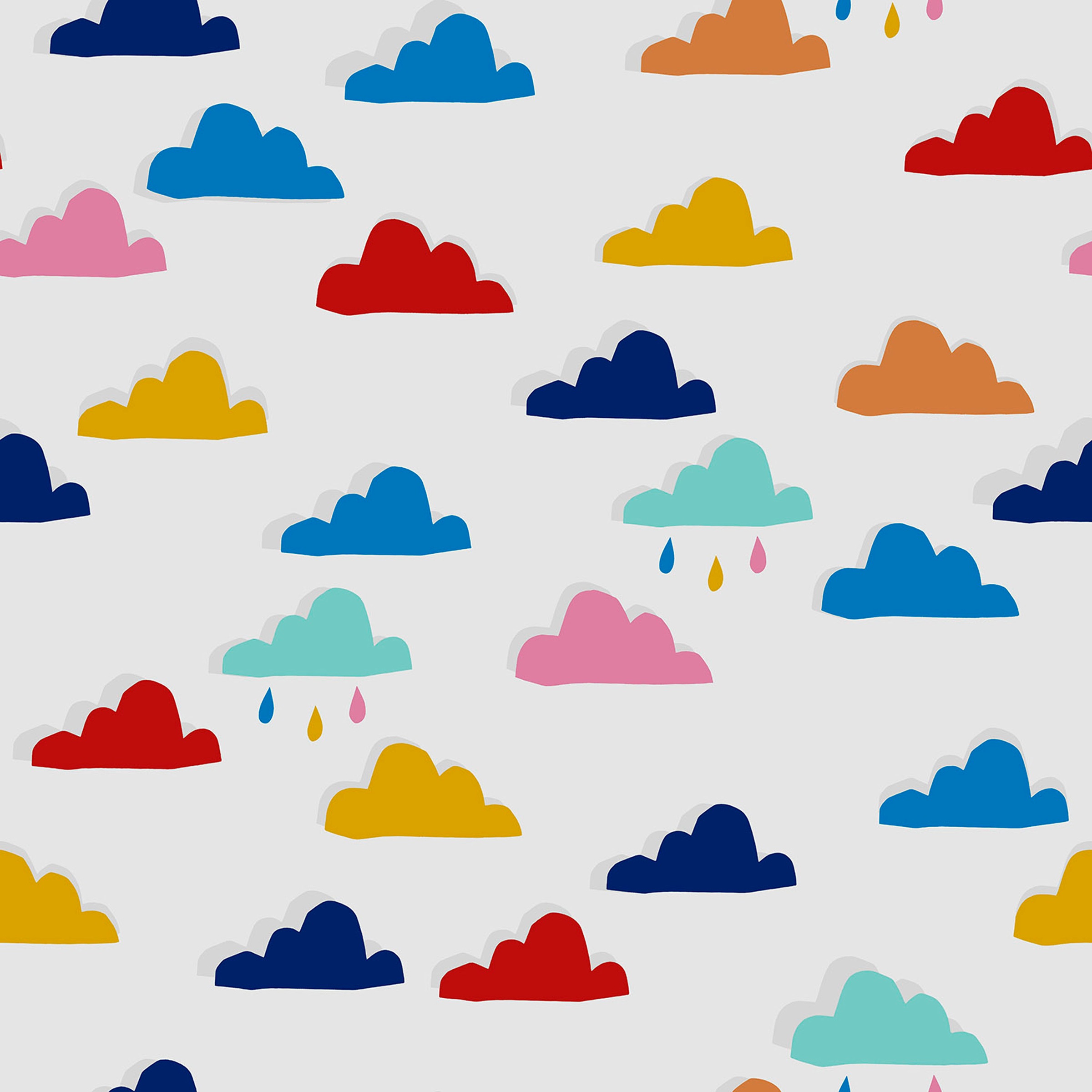 Joules Vliestapete »Whatever the Weather White/Rainbow«, Motiv, Motiv