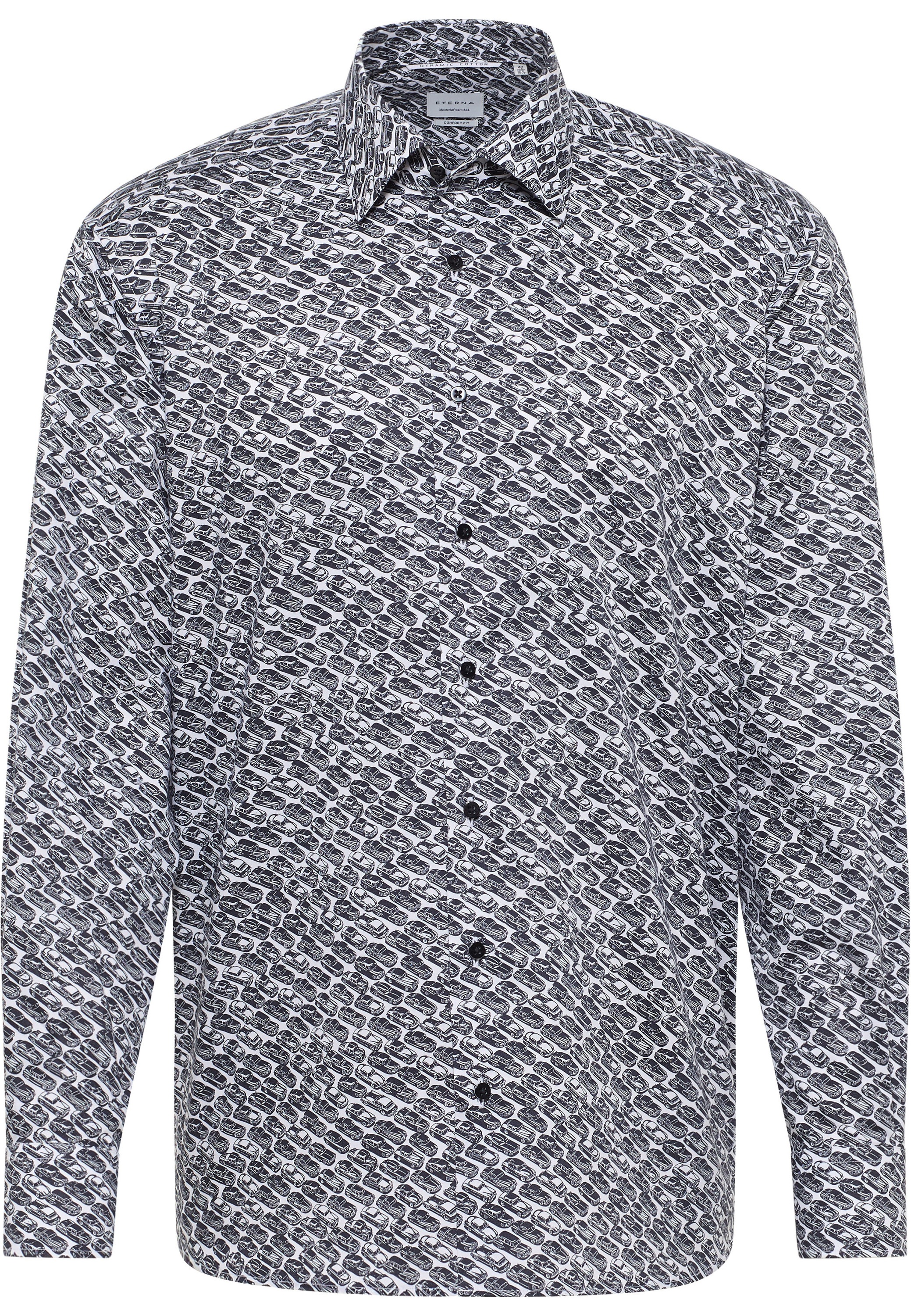 Eterna Langarmhemd »COMFORT FIT« NON IRON (bügelfrei)
