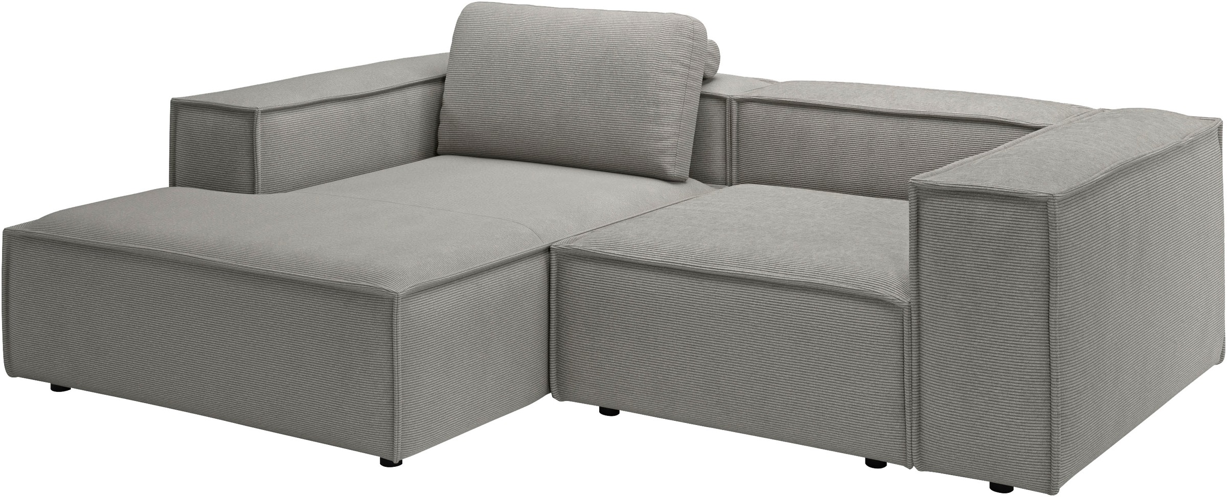 Places of Style Ecksofa »Watertown, kompakte L-Form, 246 cm breite für klei günstig online kaufen