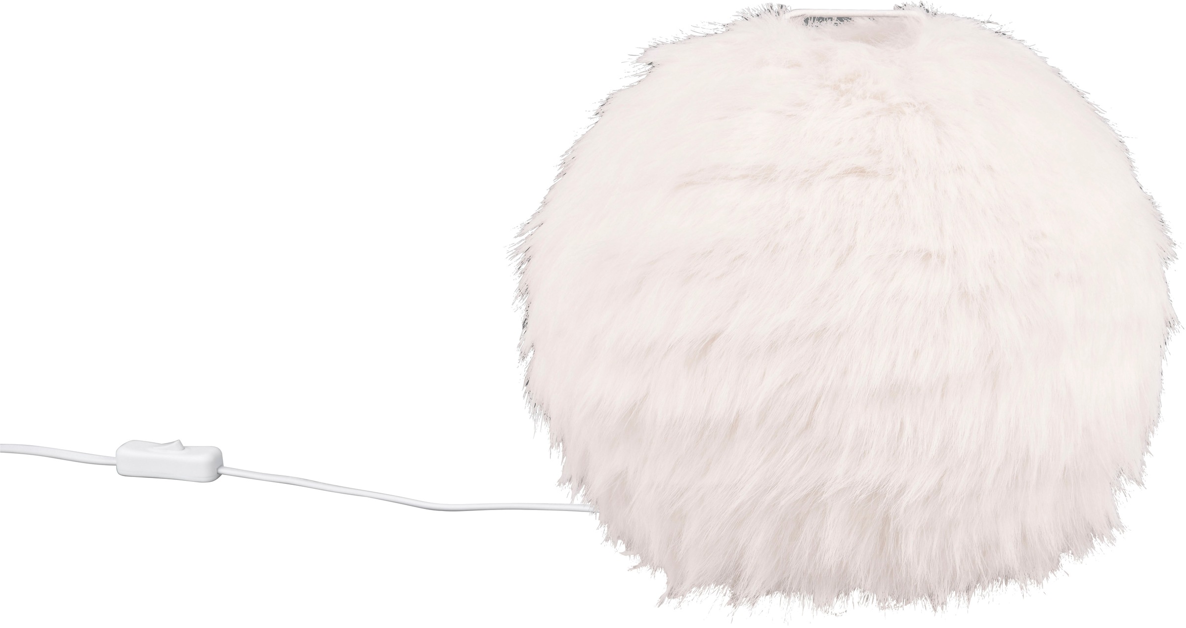 REALITY Leuchten Schreibtischlampe »FURRY, Tischleuchte m. Plüsch Lampensch günstig online kaufen