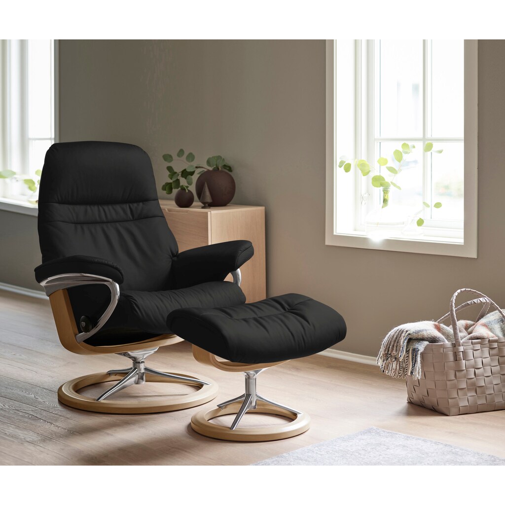 Stressless® Relaxsessel »Sunrise«, mit Signature Base, Größe L, Gestell Eiche