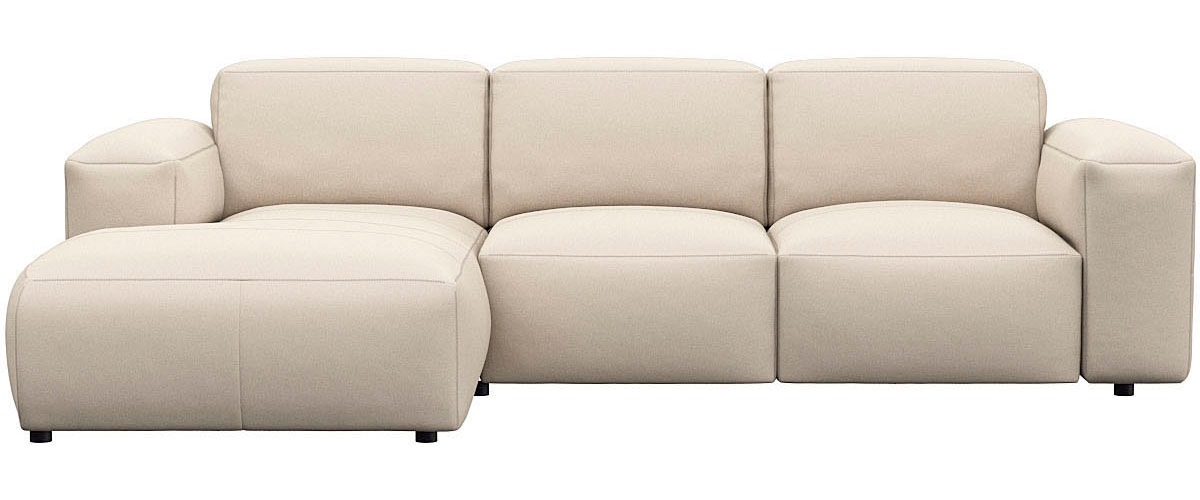FLEXLUX Ecksofa »Lucera Chaislongue rechts oder links, L-Form, bequem« mode günstig online kaufen