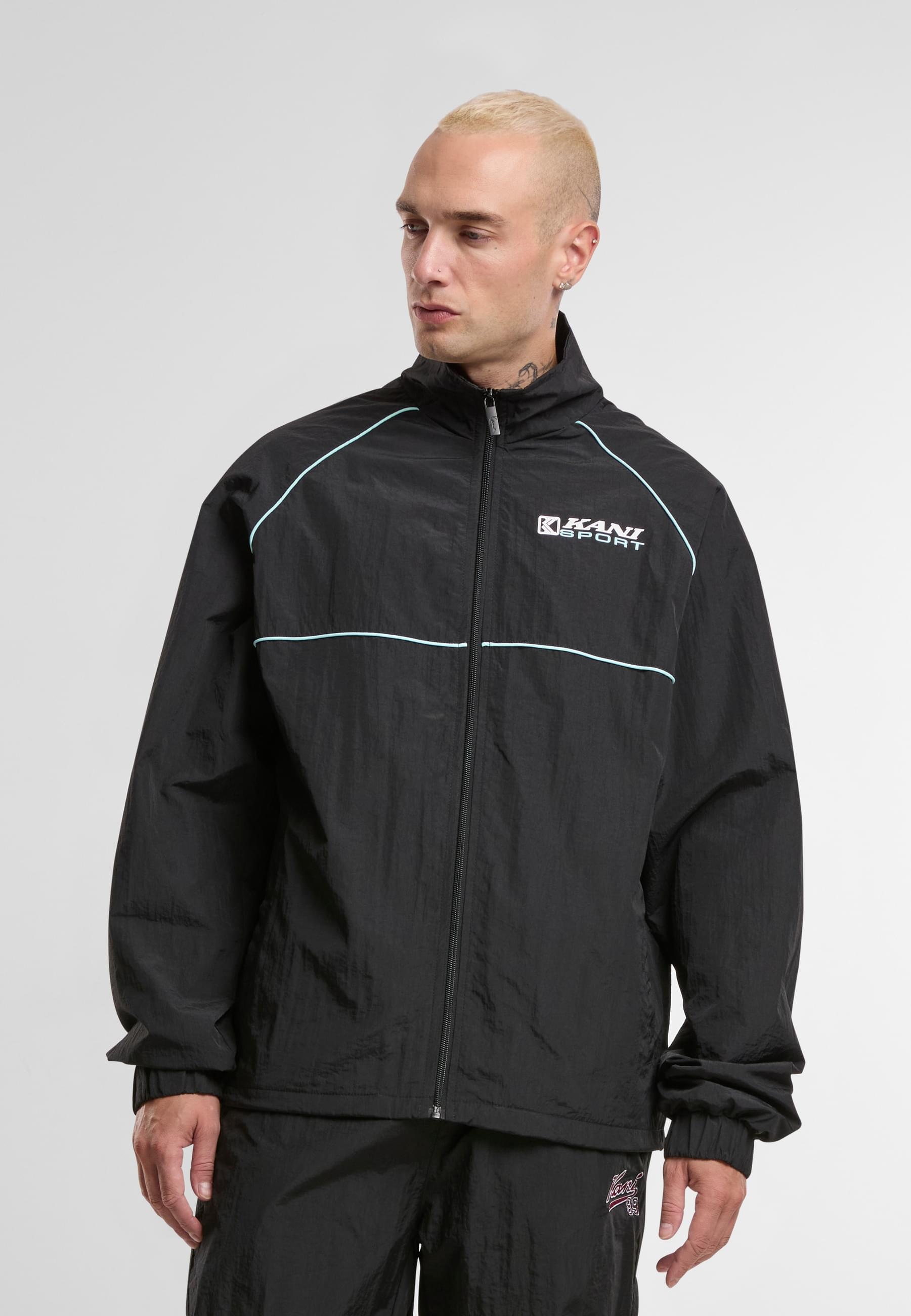 Karl Kani Trainingsjacke »Karl Kani Karl Kani Og Sport Trackjacket« 1 Stk. tlg. ohne Kapuze