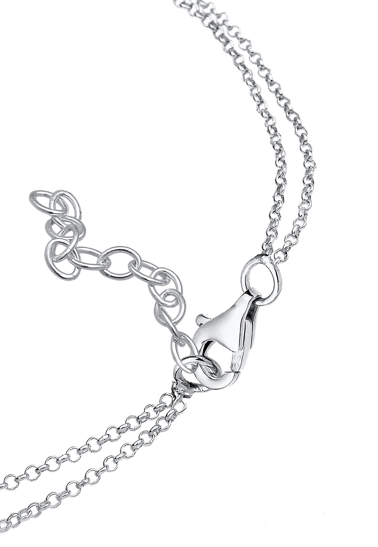 Elli DIAMONDS Armband »Infinity Ewig Diamant (0.03 ct.) 925 Silber«