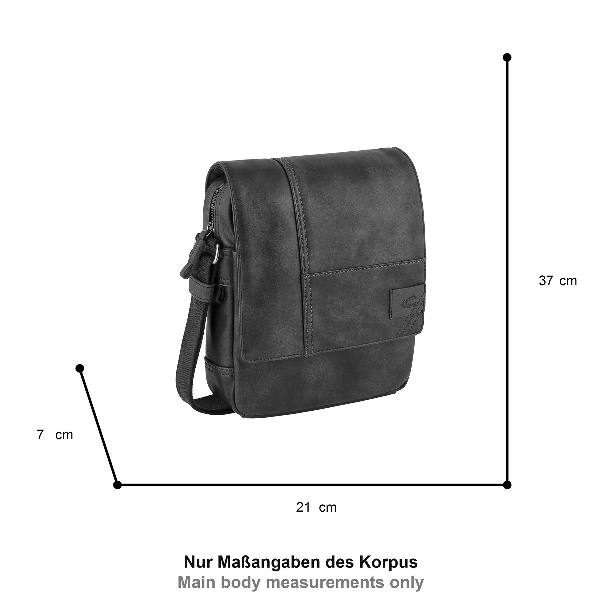 camel active Umhängetasche »Laos« praktisch funktionaler Alltagsbegleiter mit vielen sportlichen Details