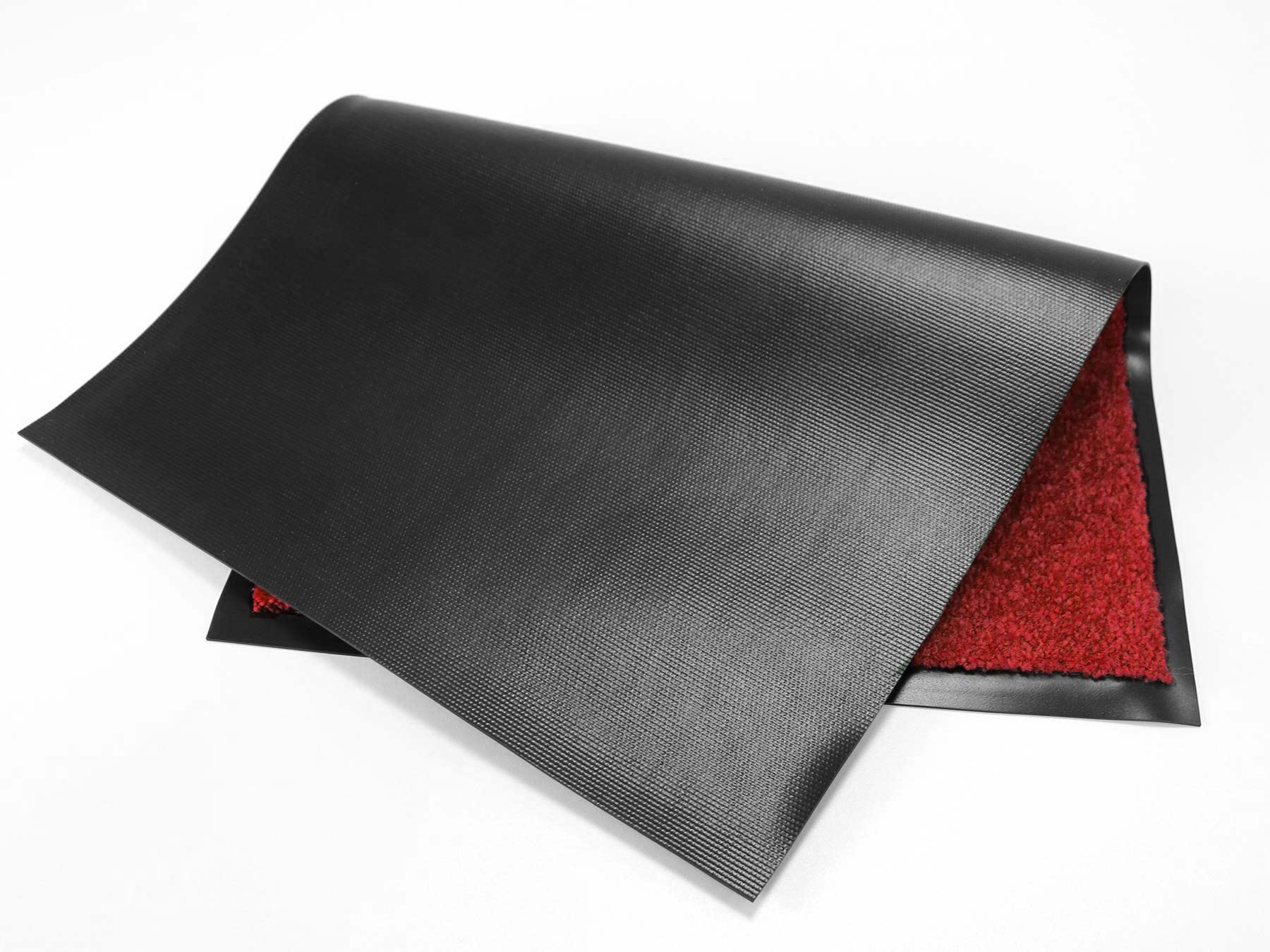 Primaflor-Ideen in Textil Fußmatte »Schmutzfangmatte CLEAN PRO, Made in Belgium«, rechteckig, 8 mm Höhe, Uni-Farben, UV-beständig, strapazierfähig, waschbar
