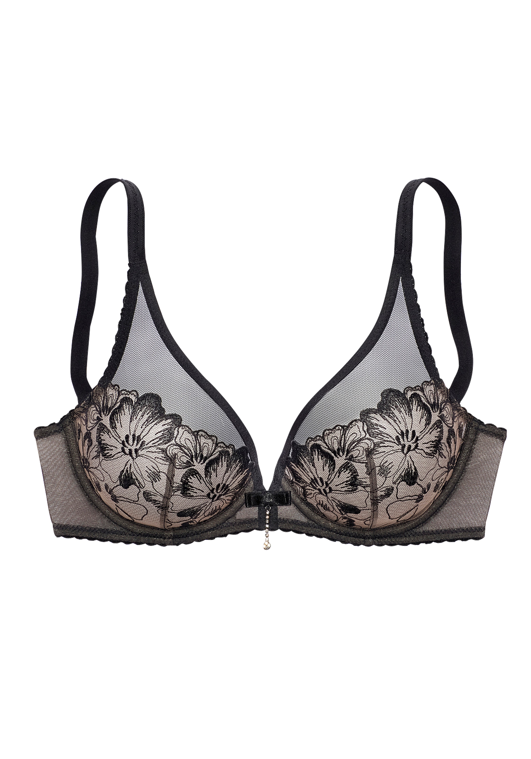 JETTE Bügel-BH, in einzigartigem Blumen-Design, sexy Dessous
