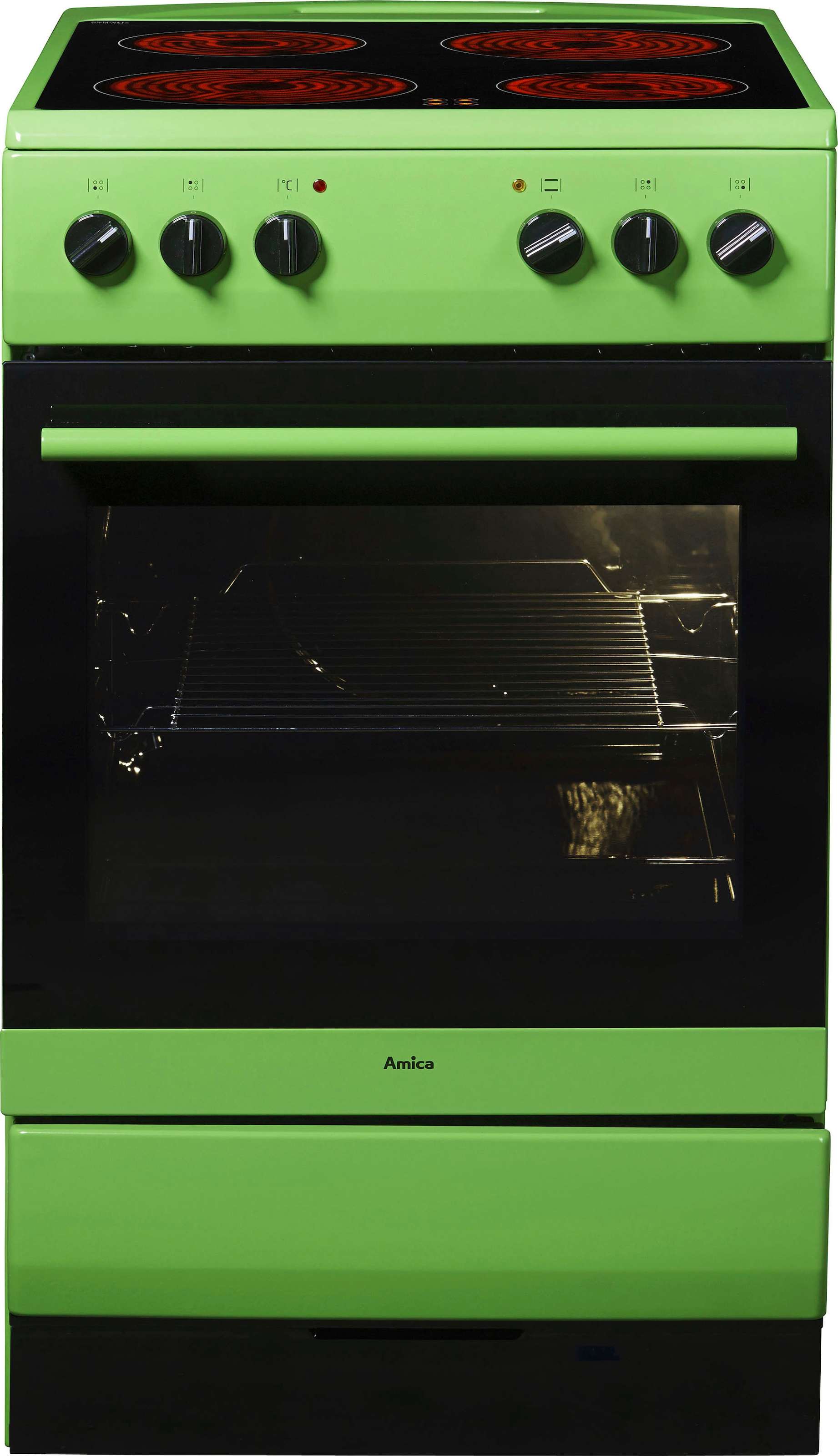 Amica Elektro-Standherd »SHC 11508 G«, SHC 11508 G, Steam Clean