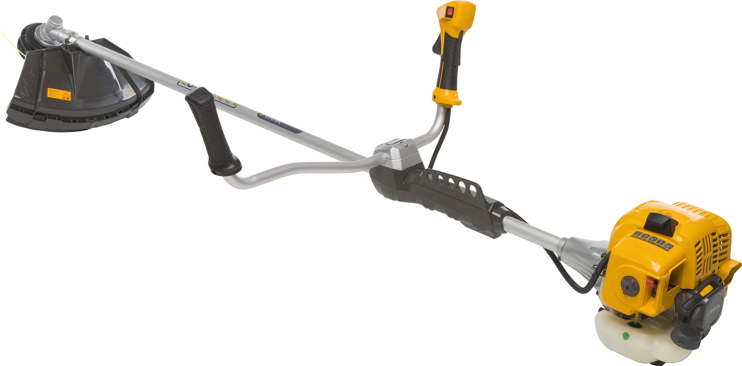 STIGA GARDEN Benzin-Motorsense »BC 545 B«, 42,7 cm³, Doppel-Faden, 3-T-Messer, Doppel-Tragegurt